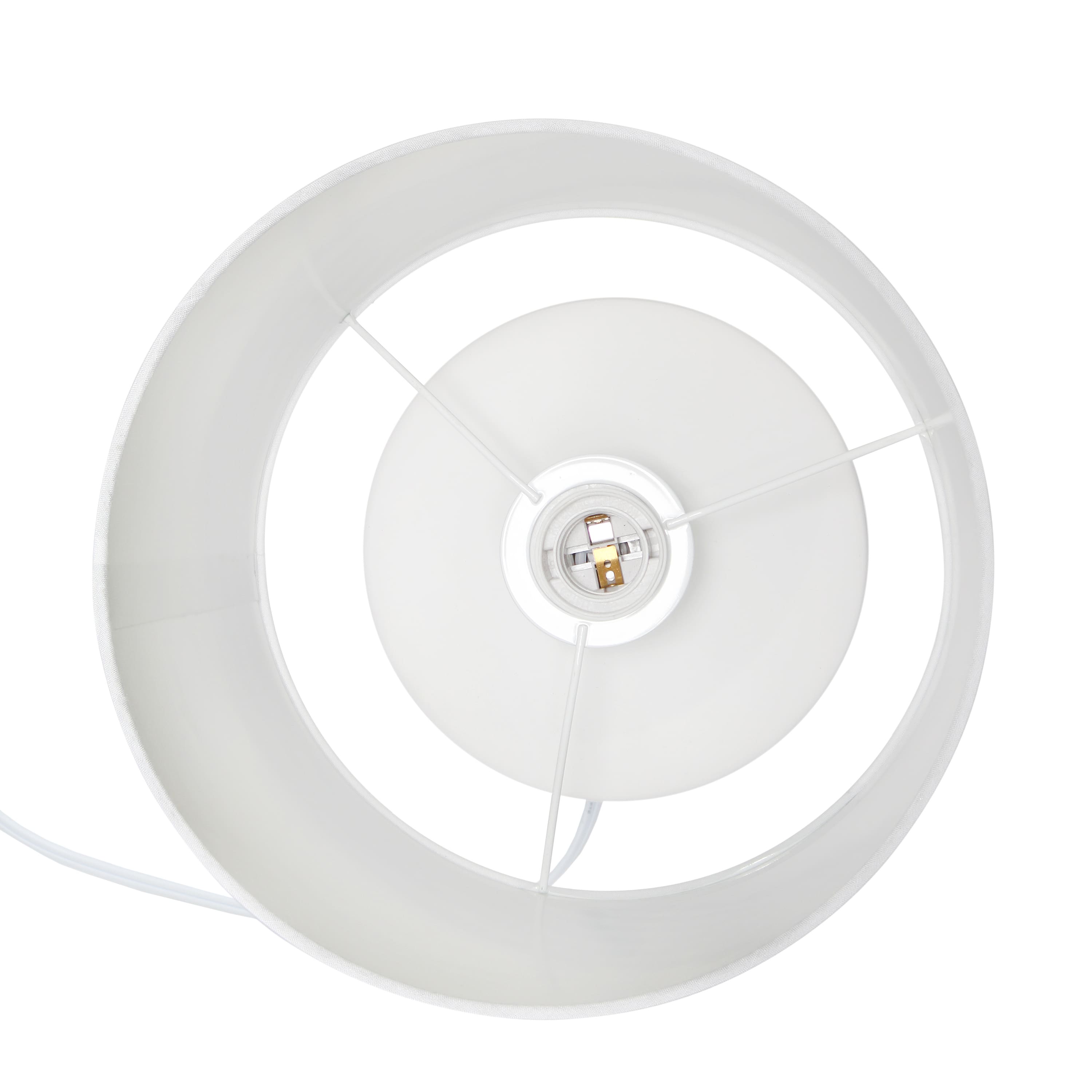 Simple Designs 18.5&#x22; Fresh Prints Table Lamp
