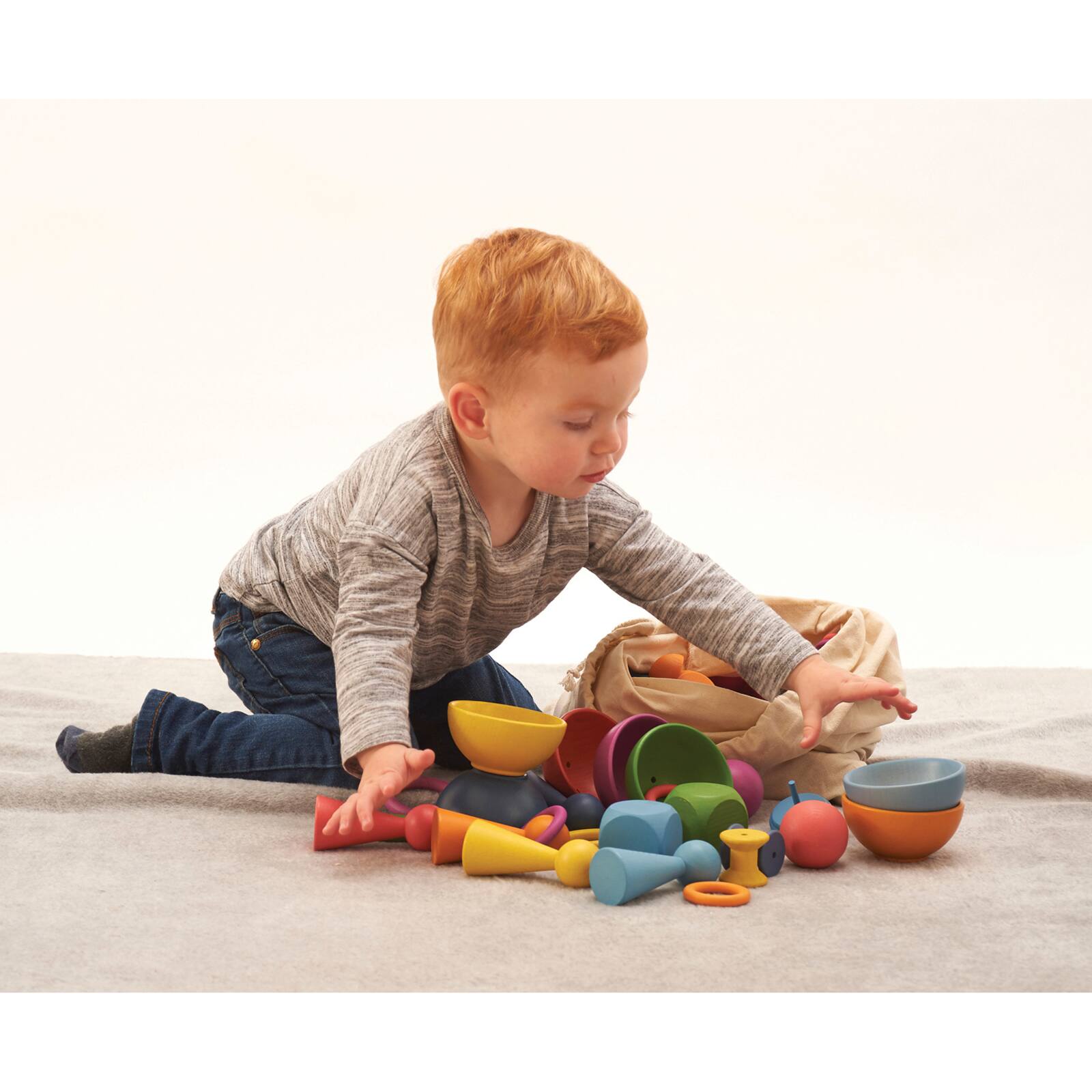 TickiT&#xAE; Rainbow Wooden Super Set