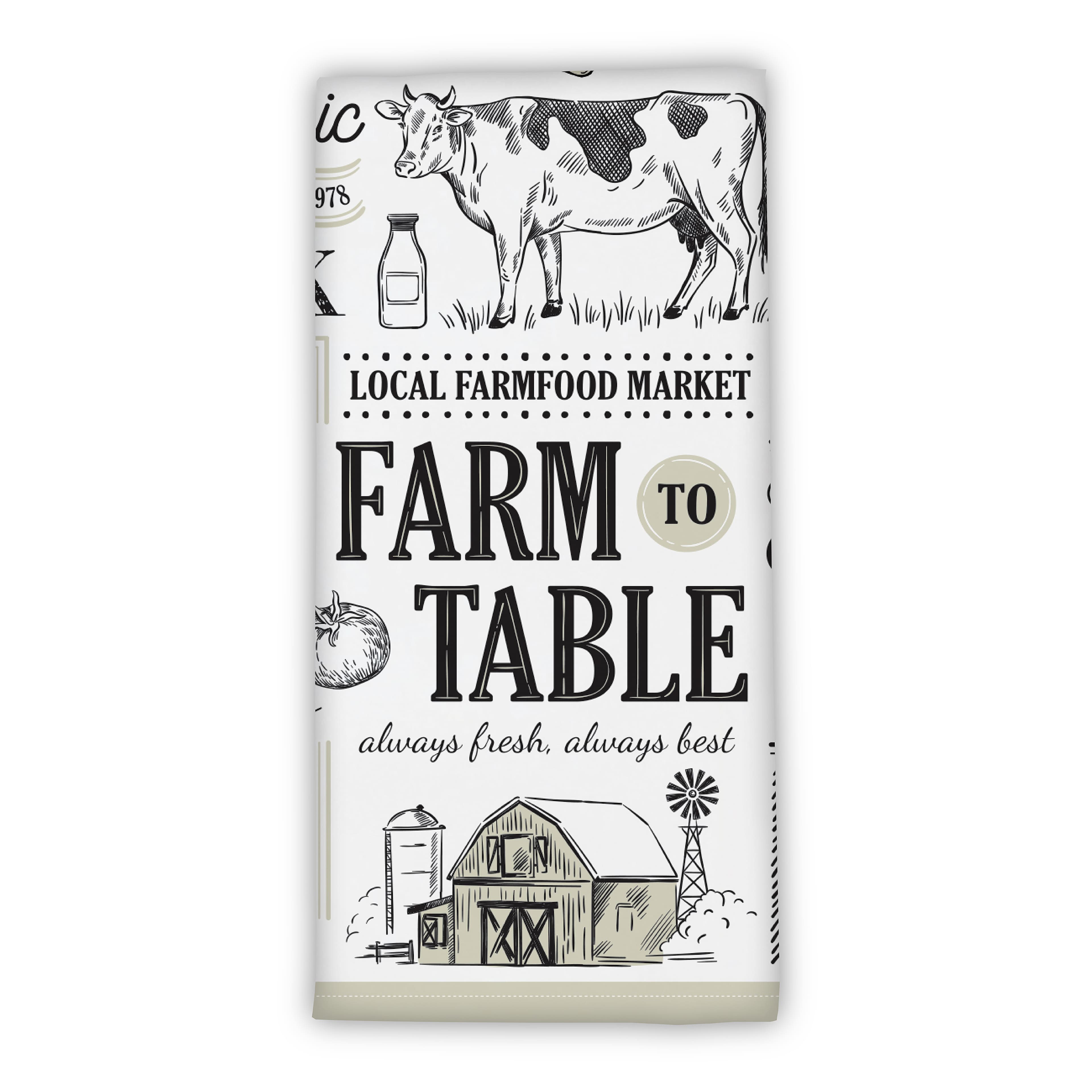 MUkitchen Local Market Designer Print Towel