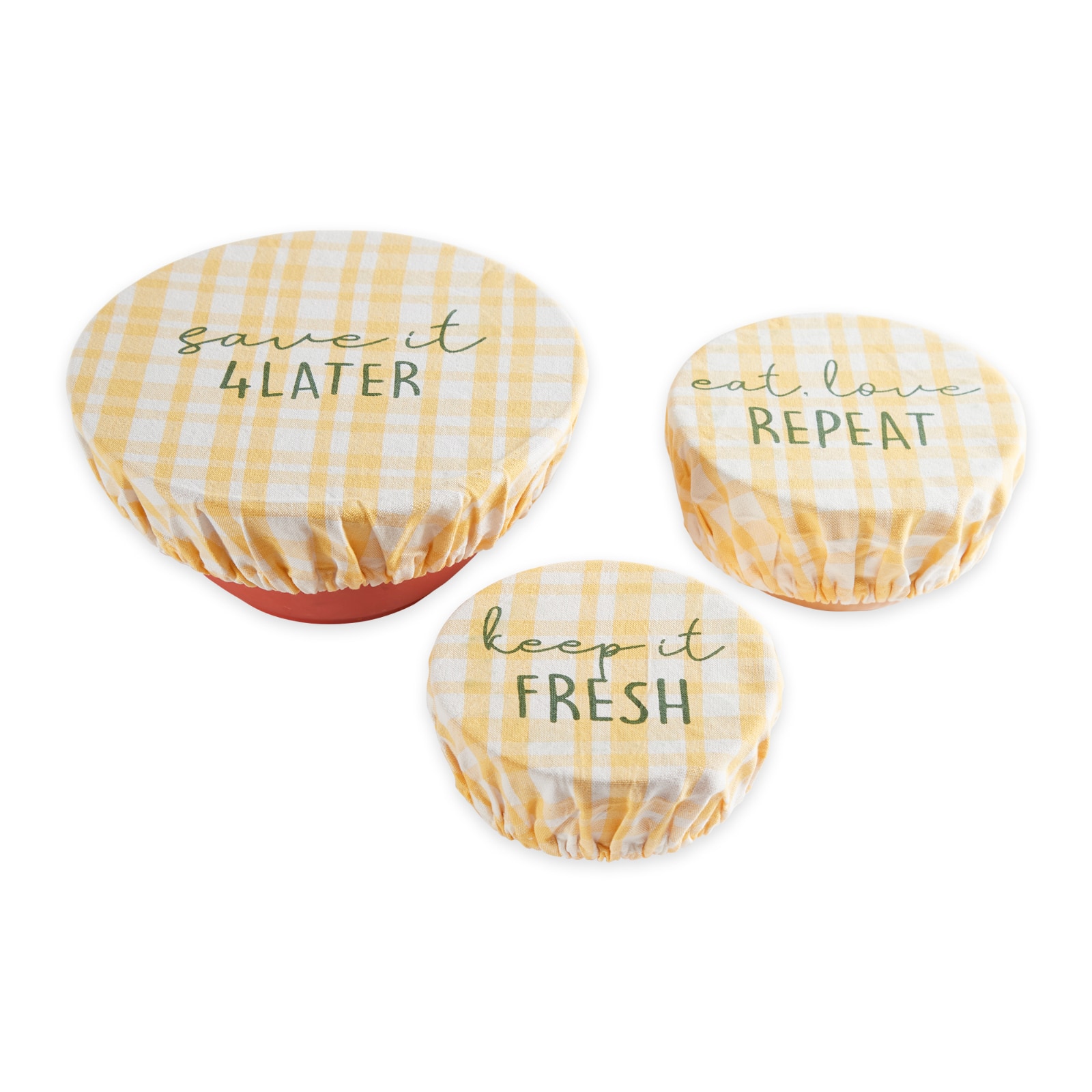 DII&#xAE; Keep It Fresh Reusable Dish Cover Set