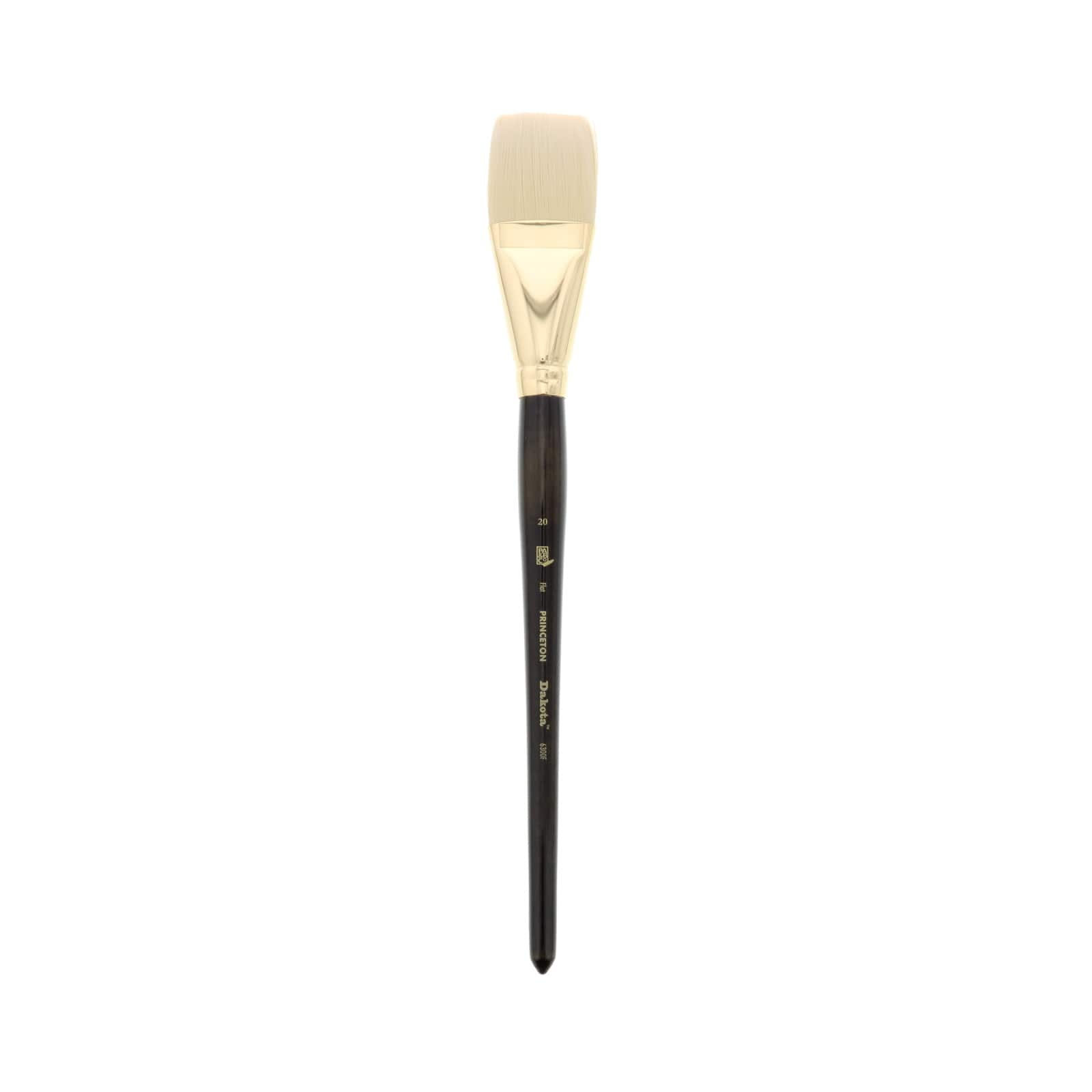 Princeton 6300 Dakota Synthetic Bristle Brush Filbert 8