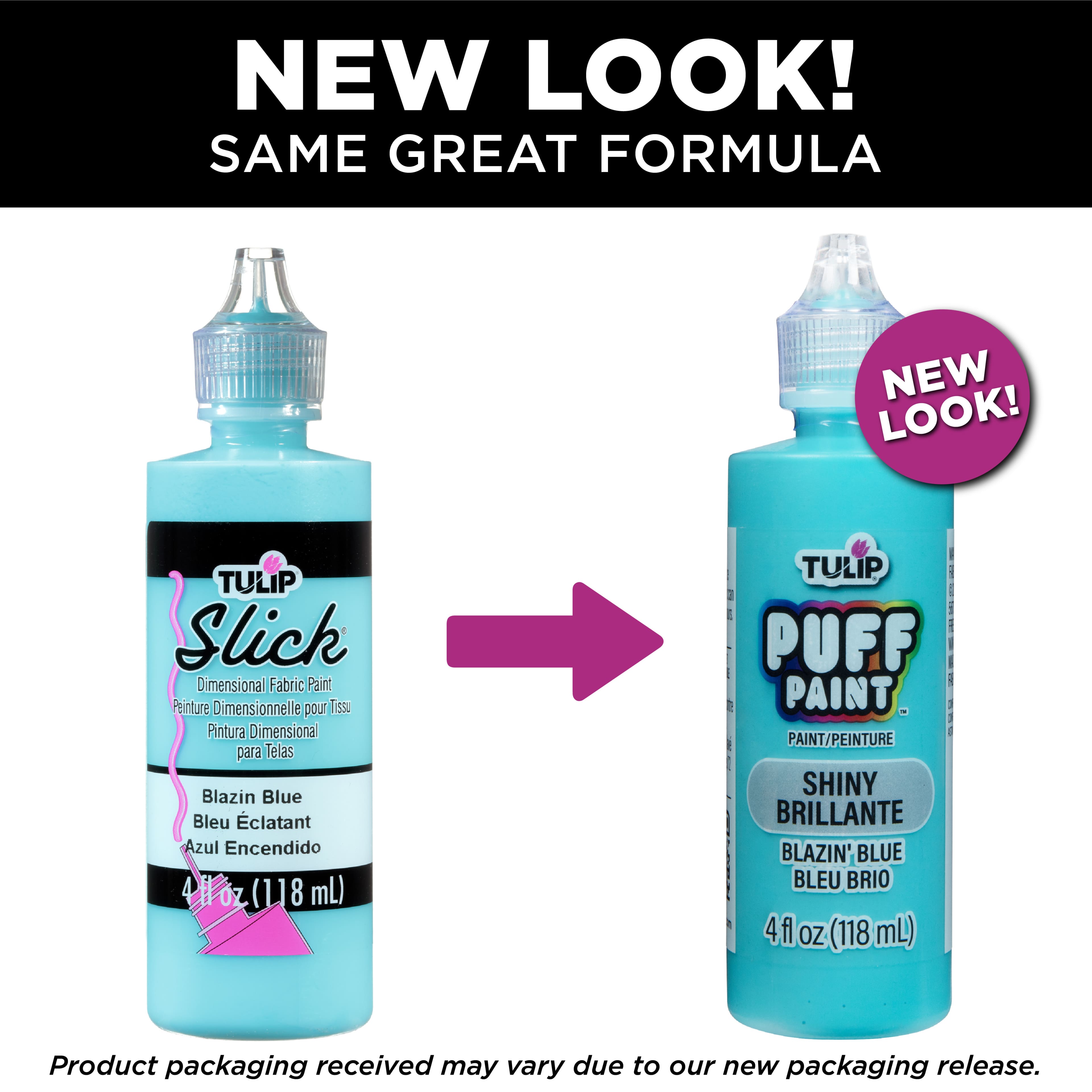 12 Pack: Tulip® Puff Paint™ 4oz. Dimensional Fabric Paint