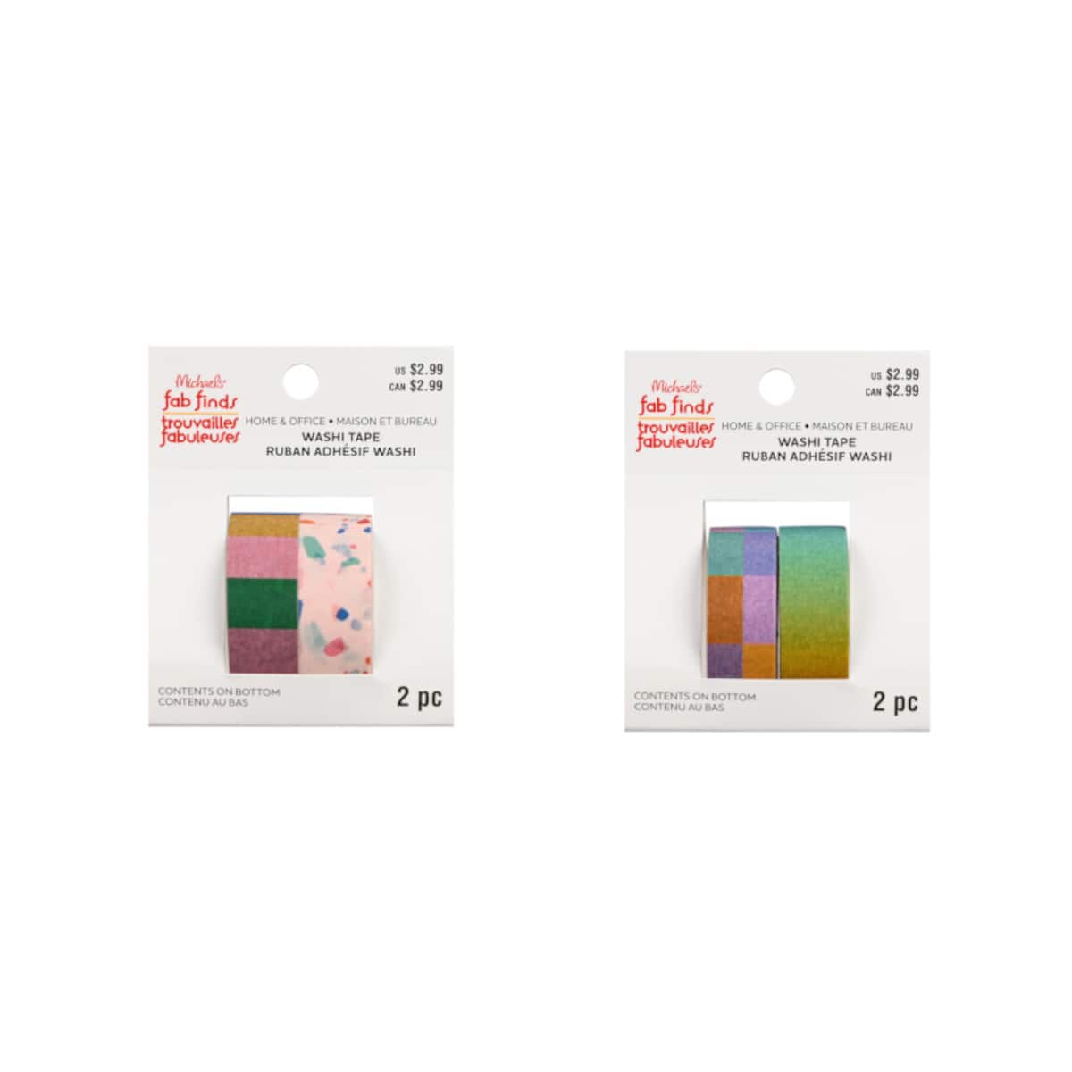 Assorted Washi Tape Set by Fab Finds, 1pc.
