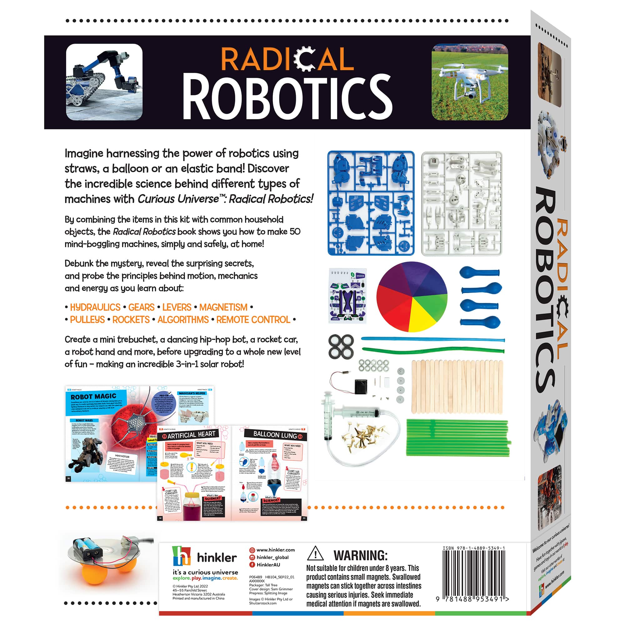 Hinkler Curious Universe&#x2122; Radical Robotics Science Kit