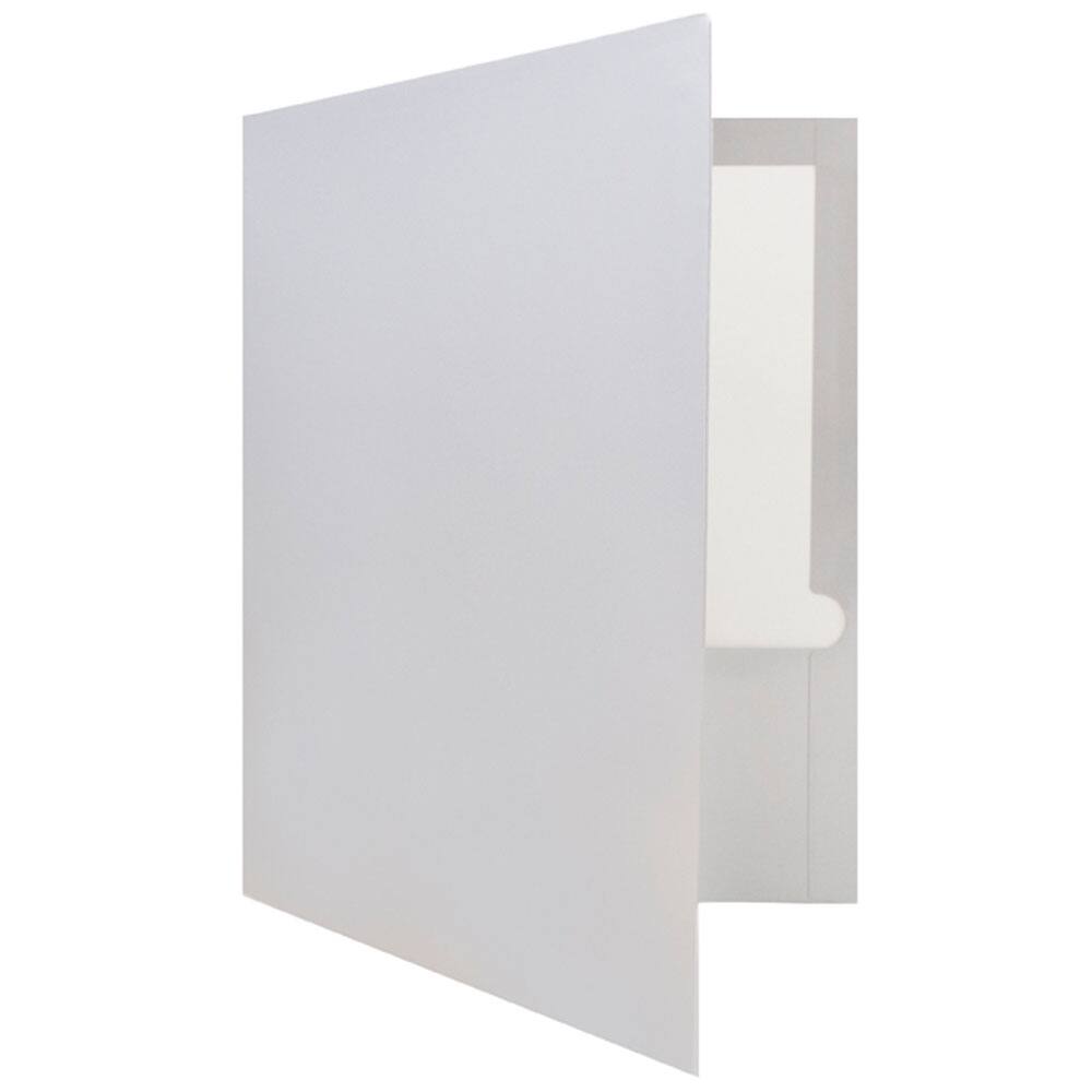 JAM Paper Laminated 2-Pocket Glossy Folders, 6ct.