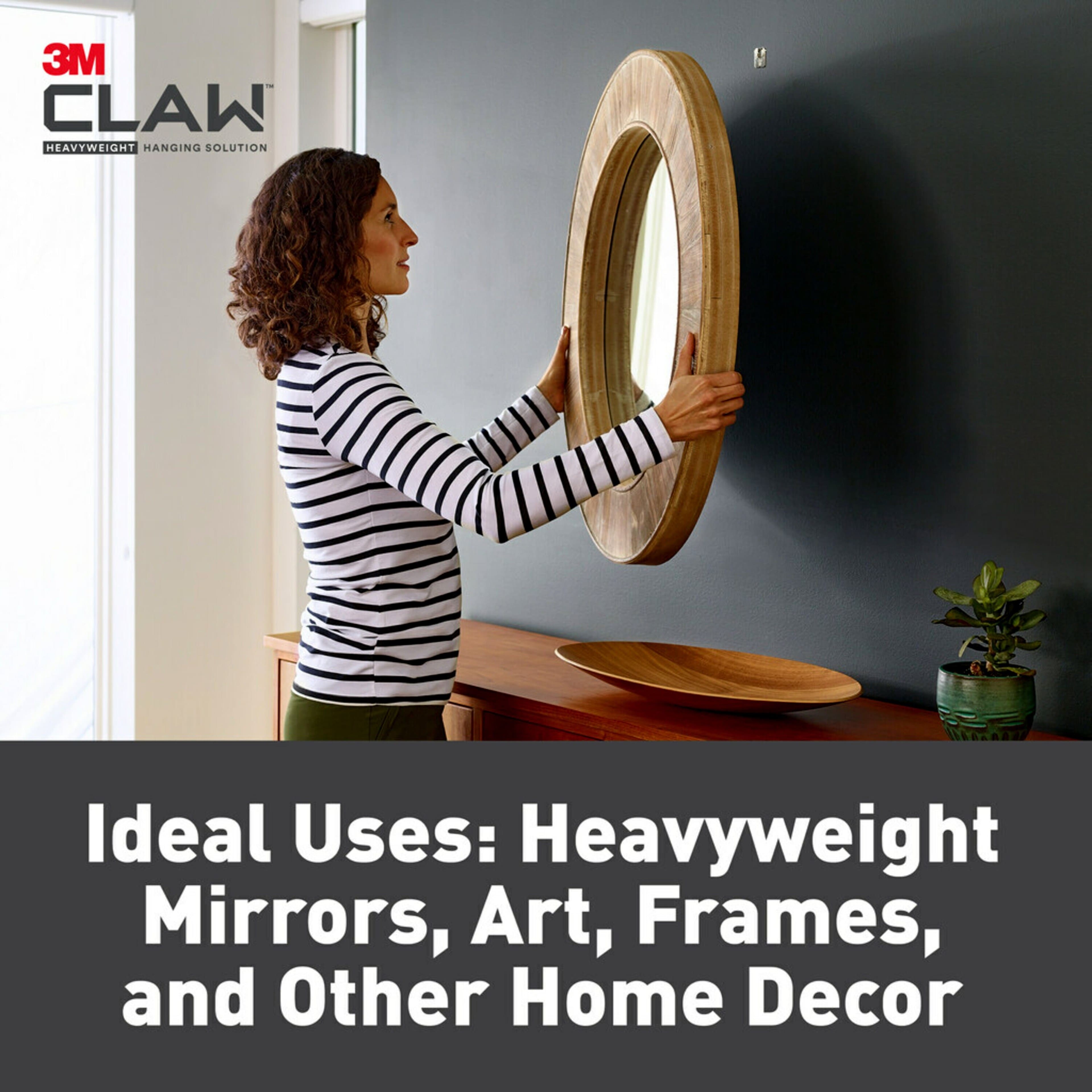 3M CLAW™ 15lb. Drywall Picture Hangers, 5ct.