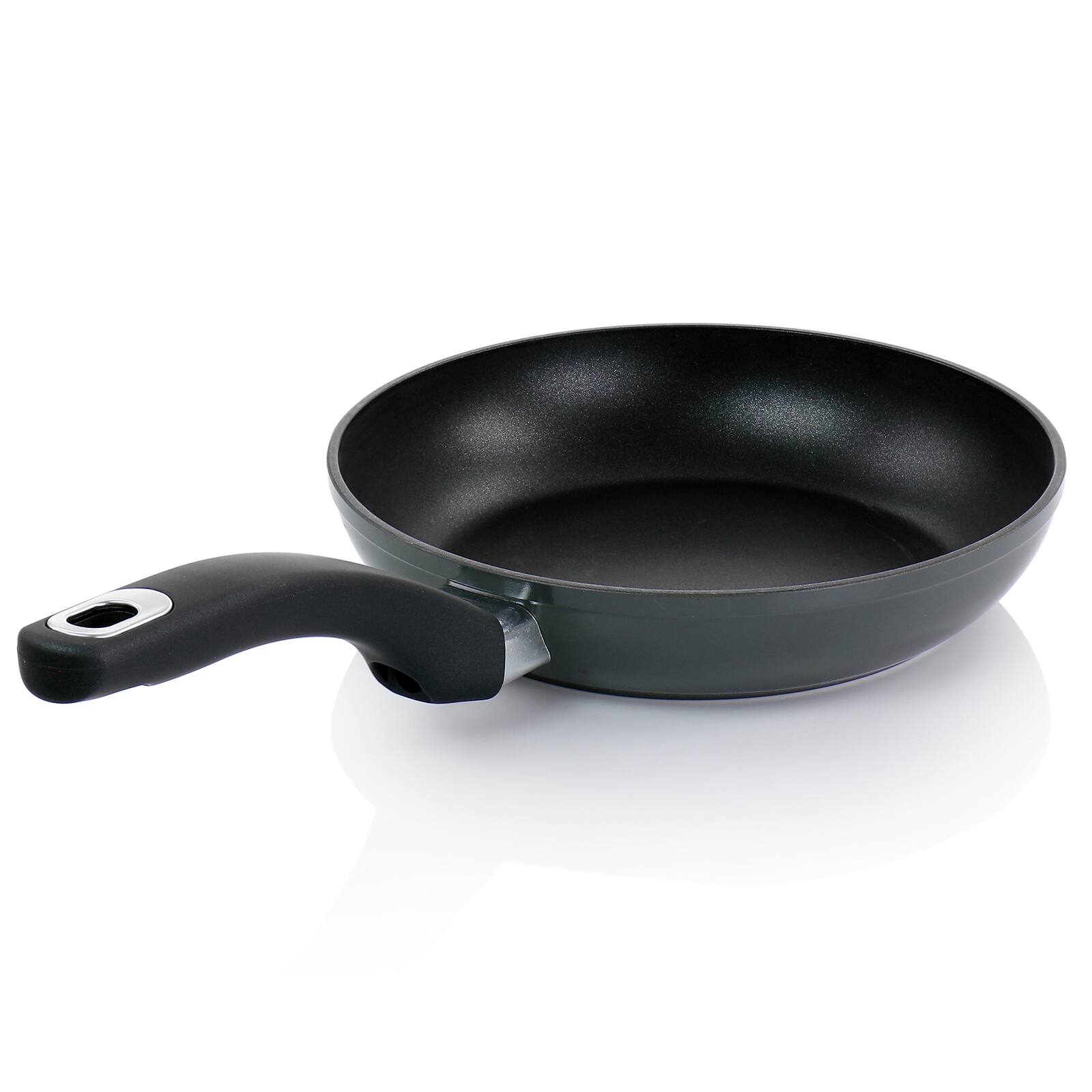 Martha Stewart Everyday 8&#x22; Sharkey Gray Aluminum Nonstick Frying Pan