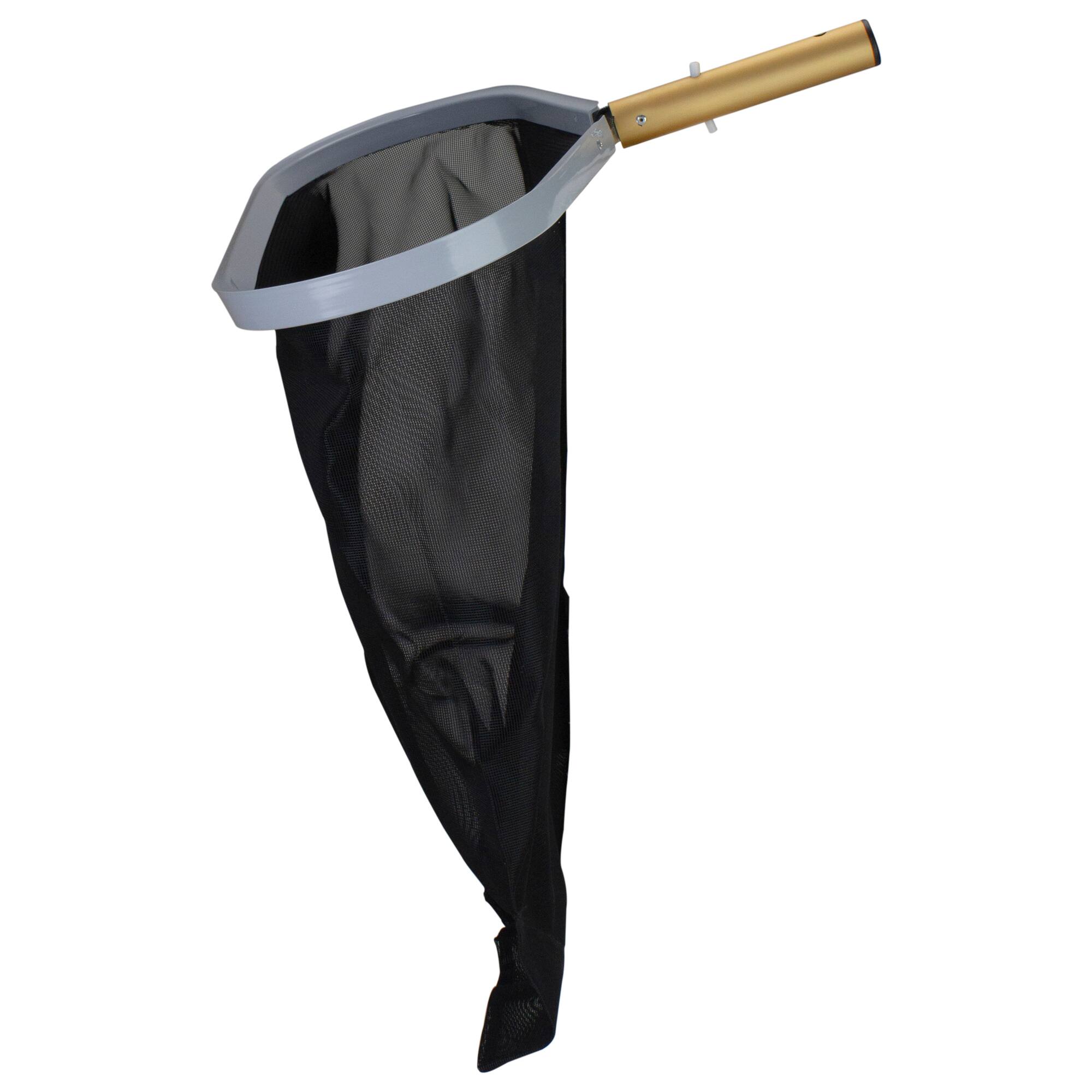Pool Central 19.5" Black Ultra Deep Professional Swimming Pool Leaf Rake Skimmer Head