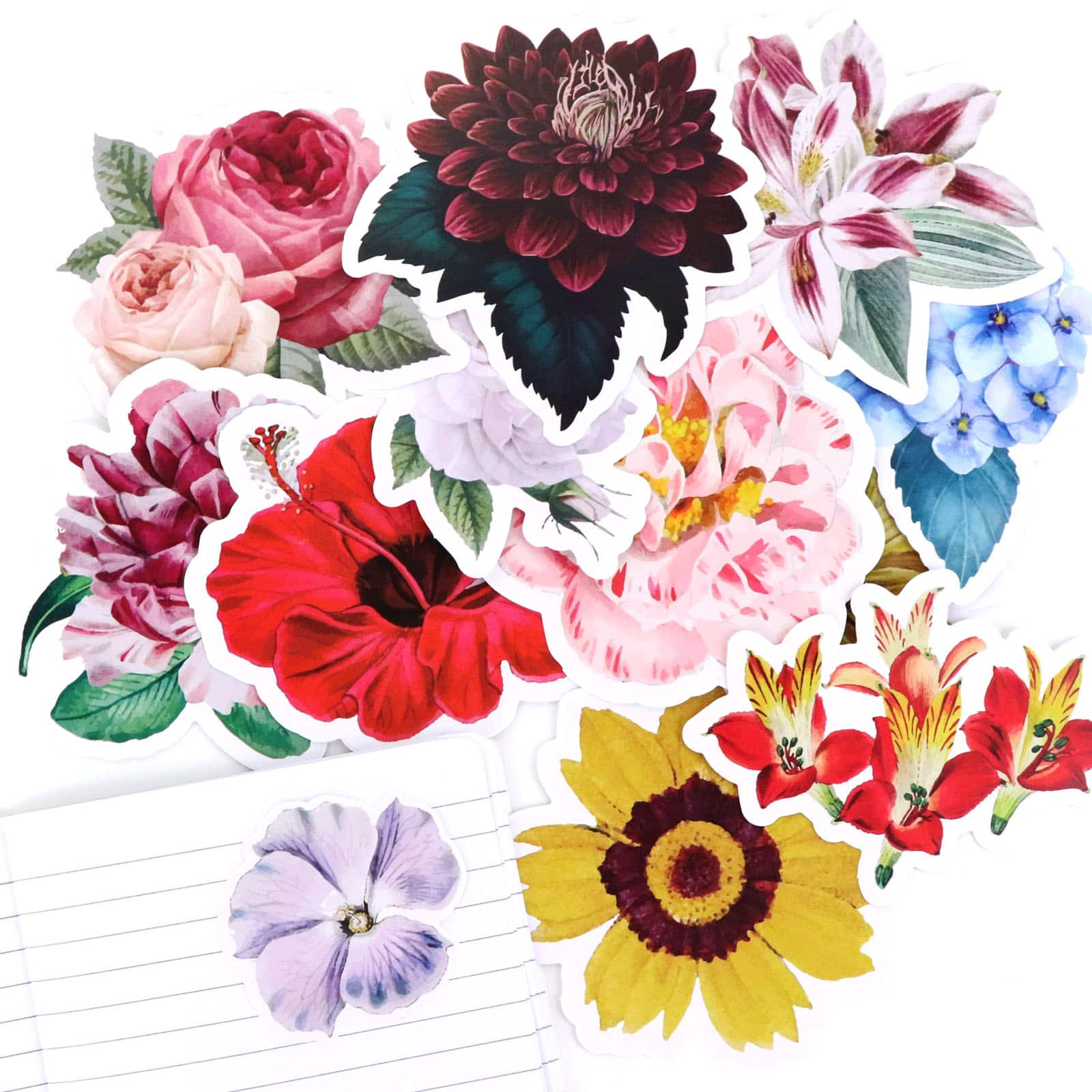 Vinyl Diecut Flower Sticker Set by Recollections&#x2122;