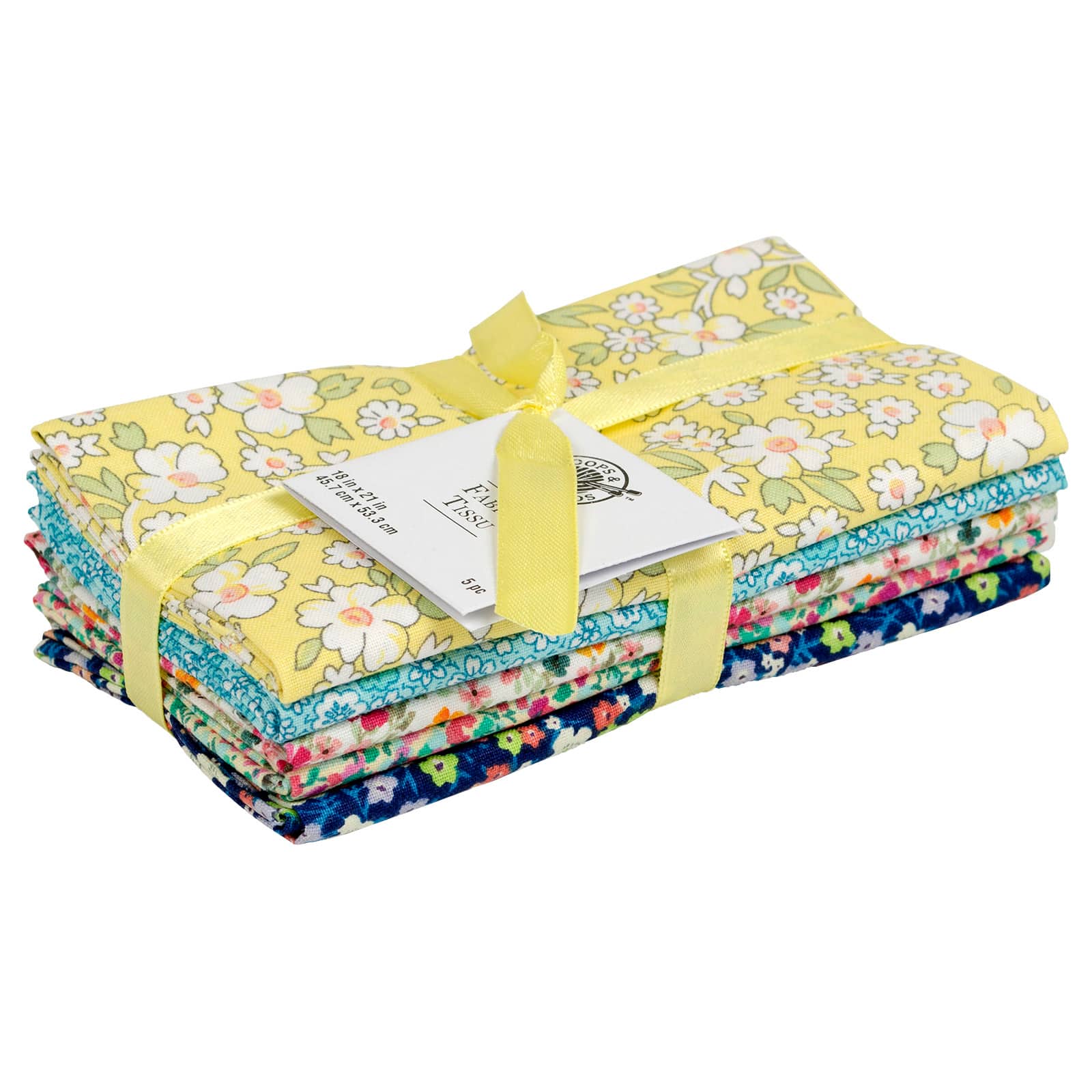 Floral Printed Fabric Bundle by Loops & Threads™