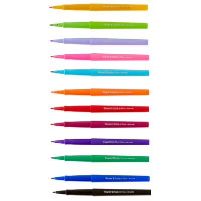 Paper Mate Flair Fibre Tip Pens Pastels Pack of 12