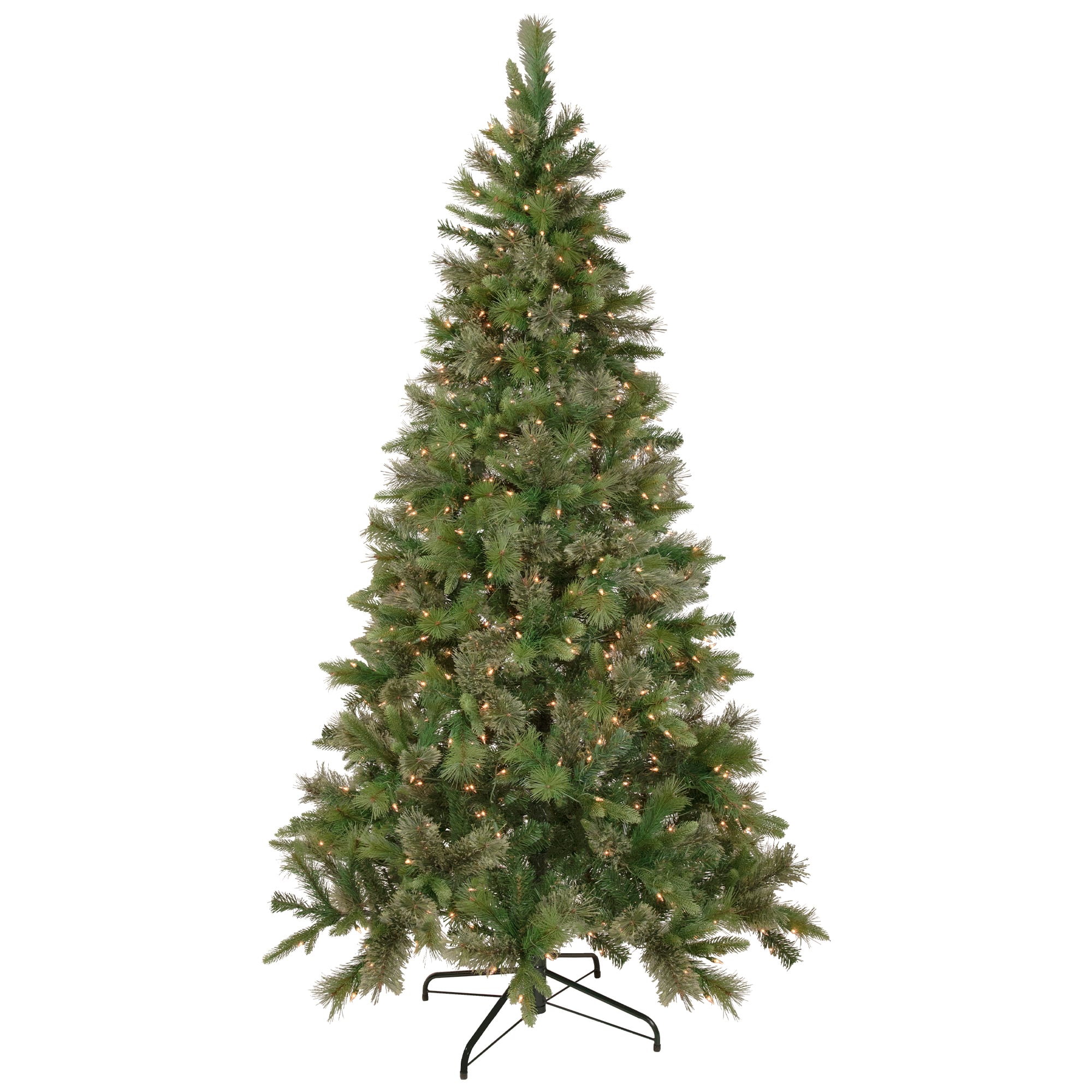 6.5ft. Pre-Lit Kingston Cashmere Pine Artificial Christmas Tree, Clear Lights