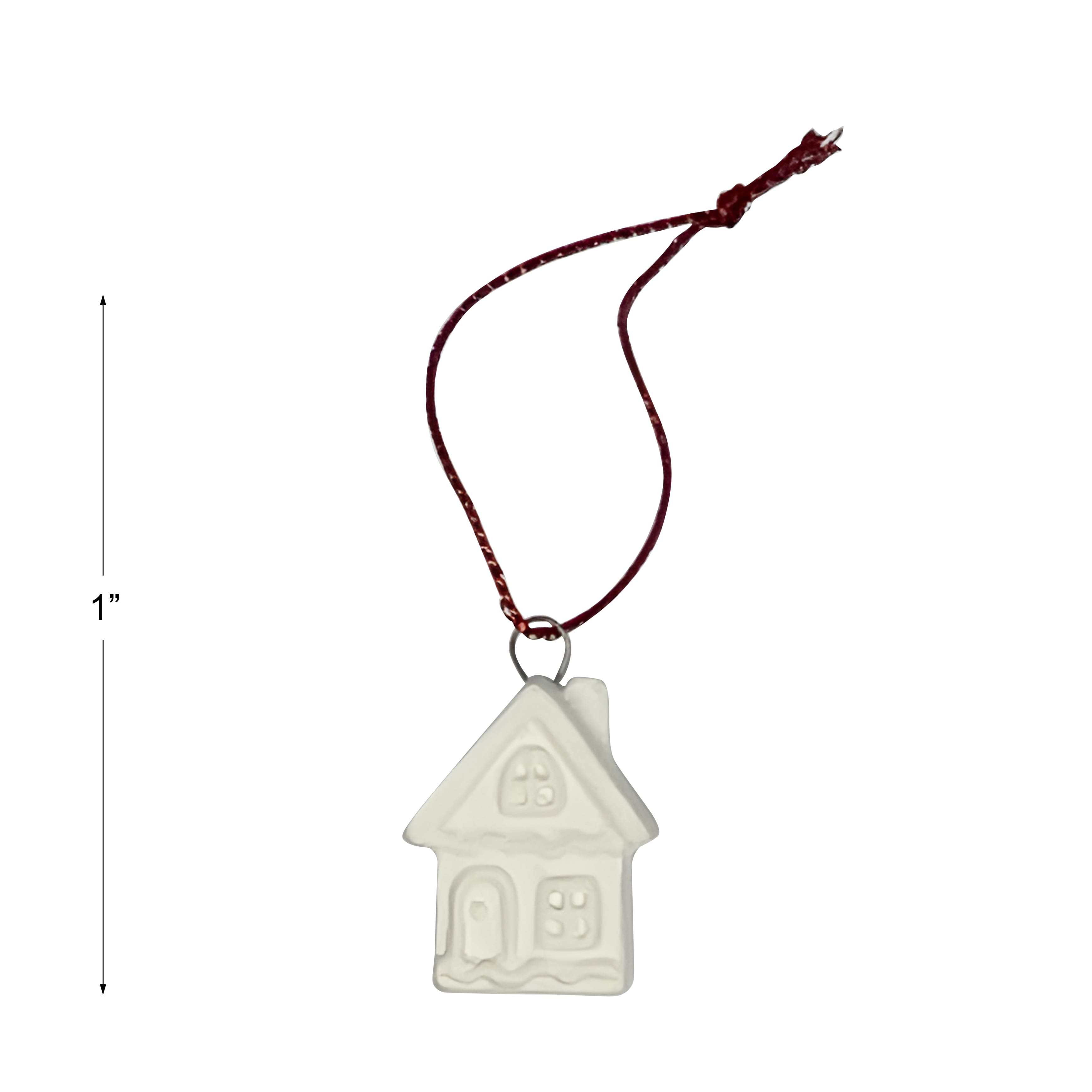 Mini DIY Ceramic Gingerbread Ornament Set by Make Market&#xAE;