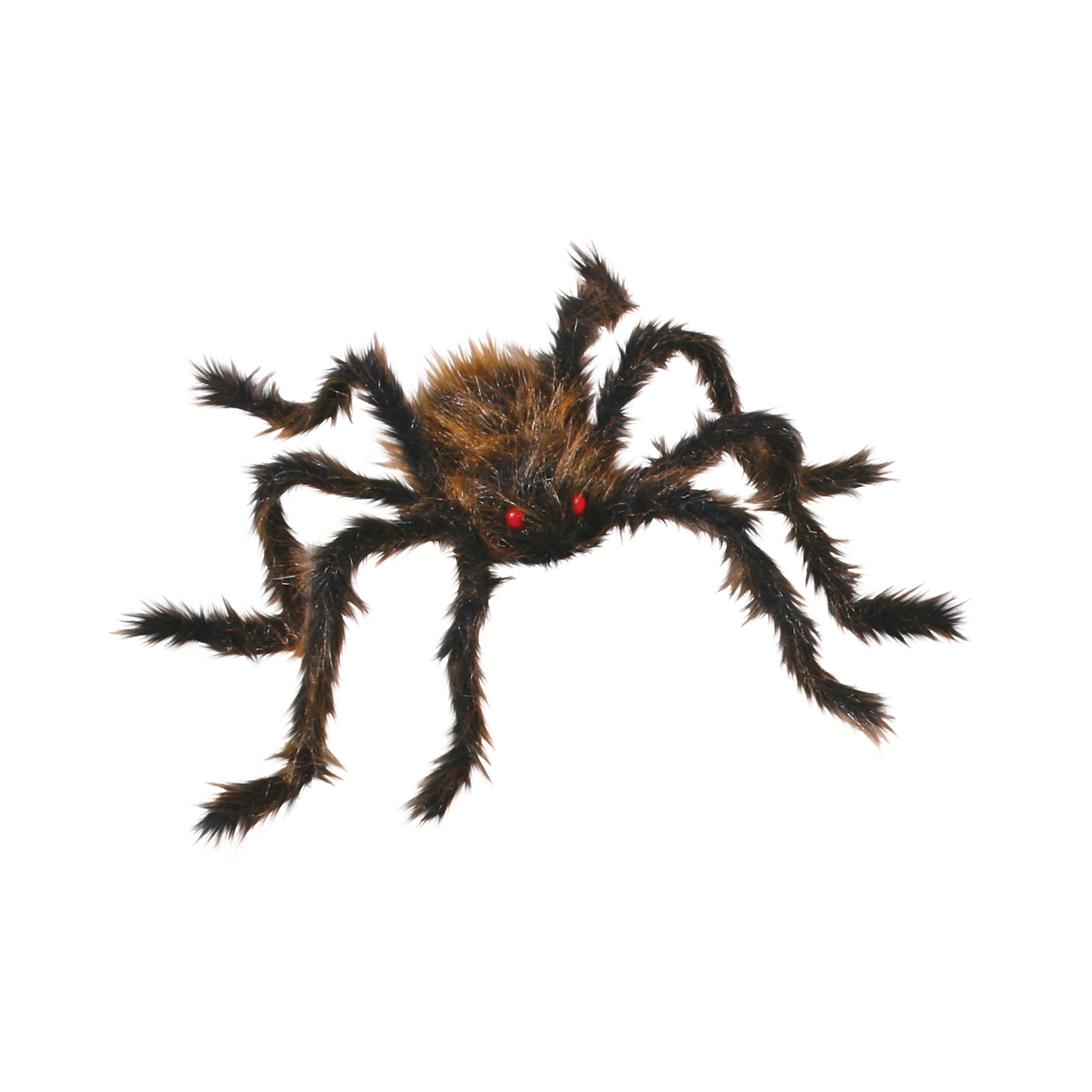 30" Brown Hairy Poseable Spider by Ashland®