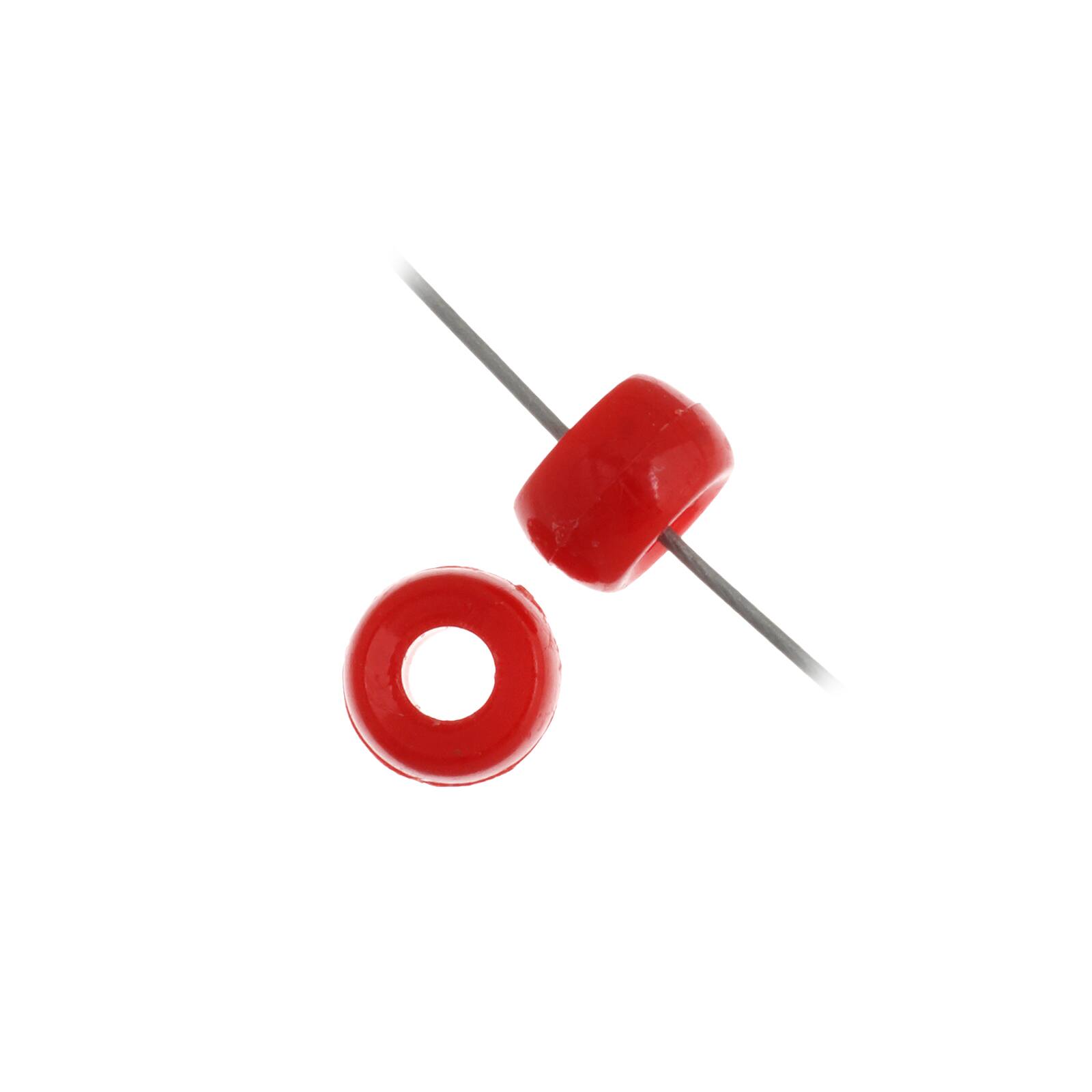 John Bead 6mm Opaque Plastic Mini Pony Beads, 1,000ct.