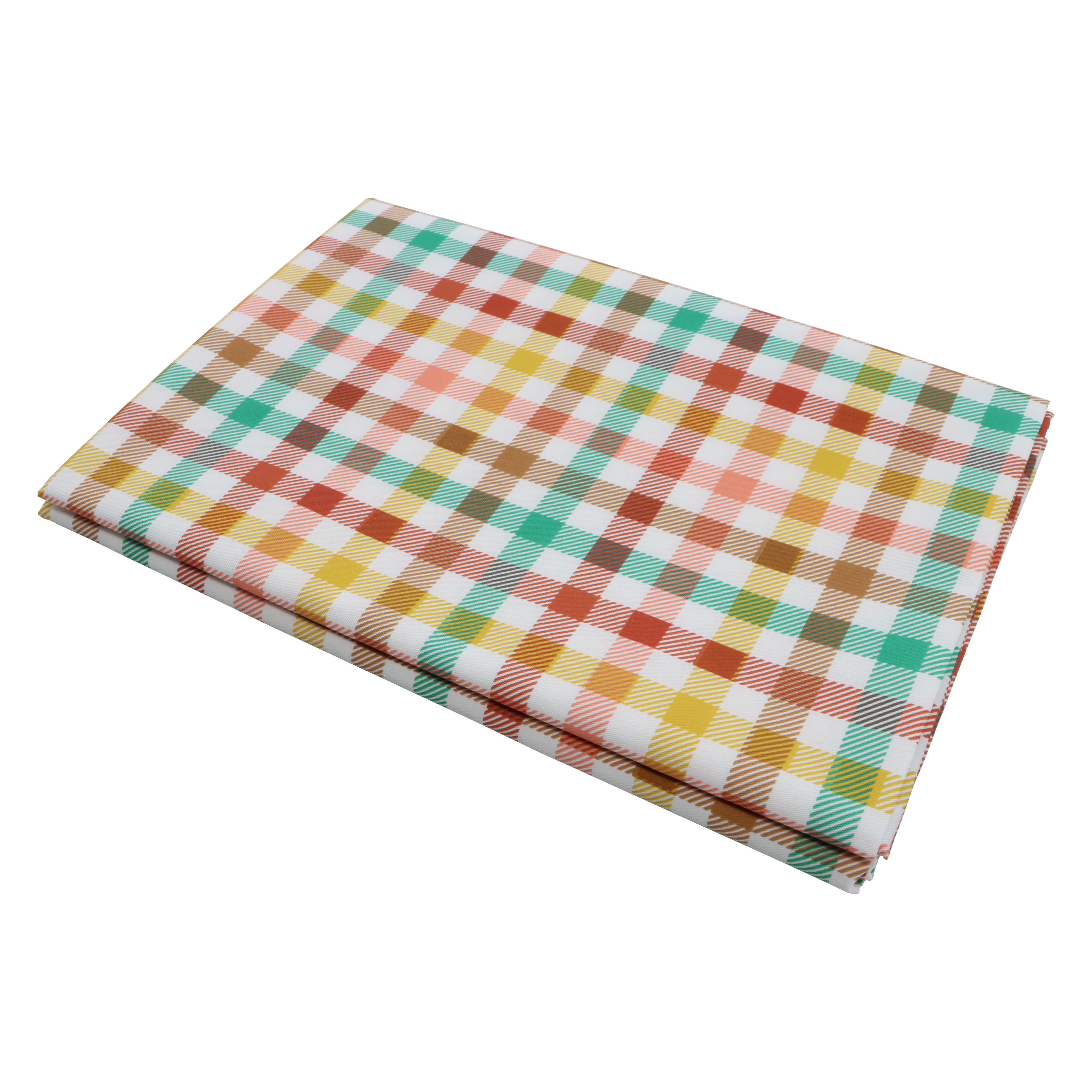 70&#x22; Multicolor Plaid Table Cover by Celebrate It&#x2122;