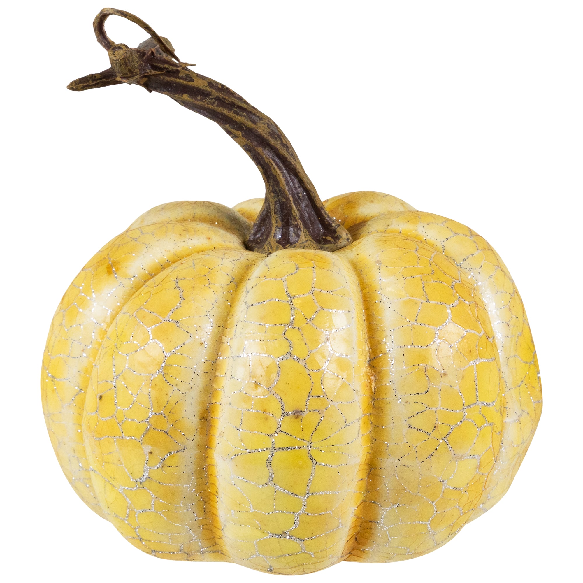 4" White Artificial Fall Harvest Pumpkins, 3ct.