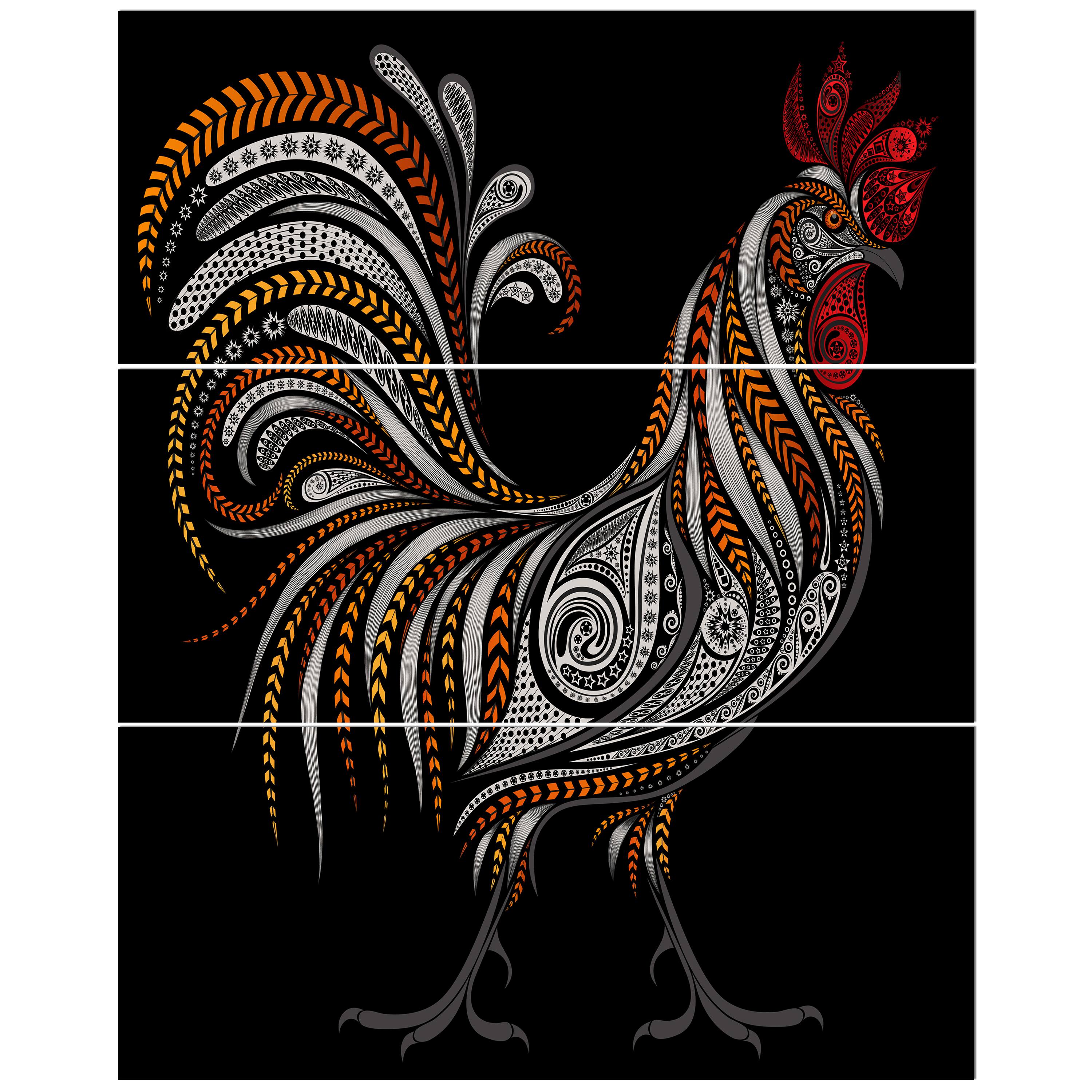 Designart - Vintage rooster