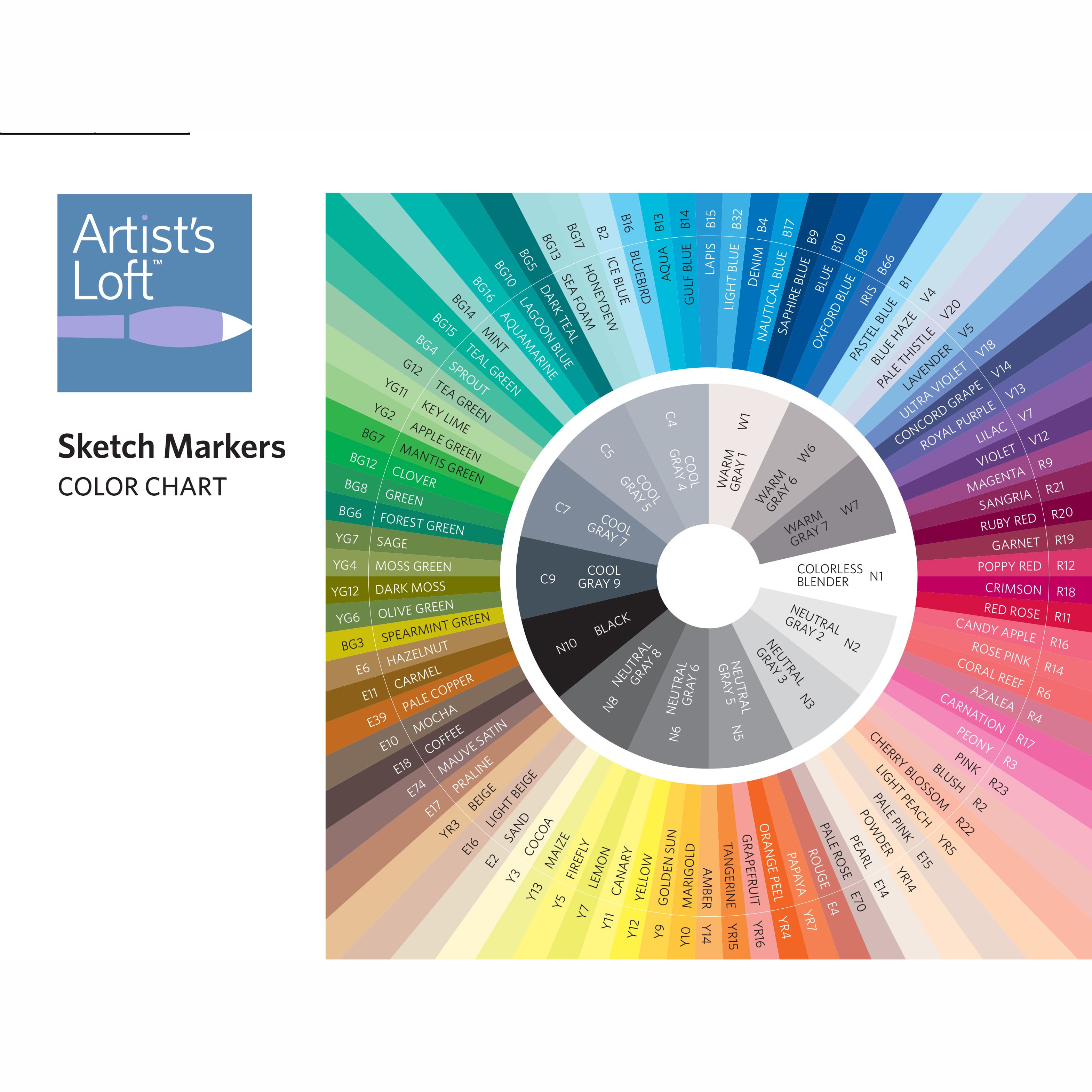 12 Pack: Dual Tip Sketch Marker by Artist&#x27;s Loft&#x2122;