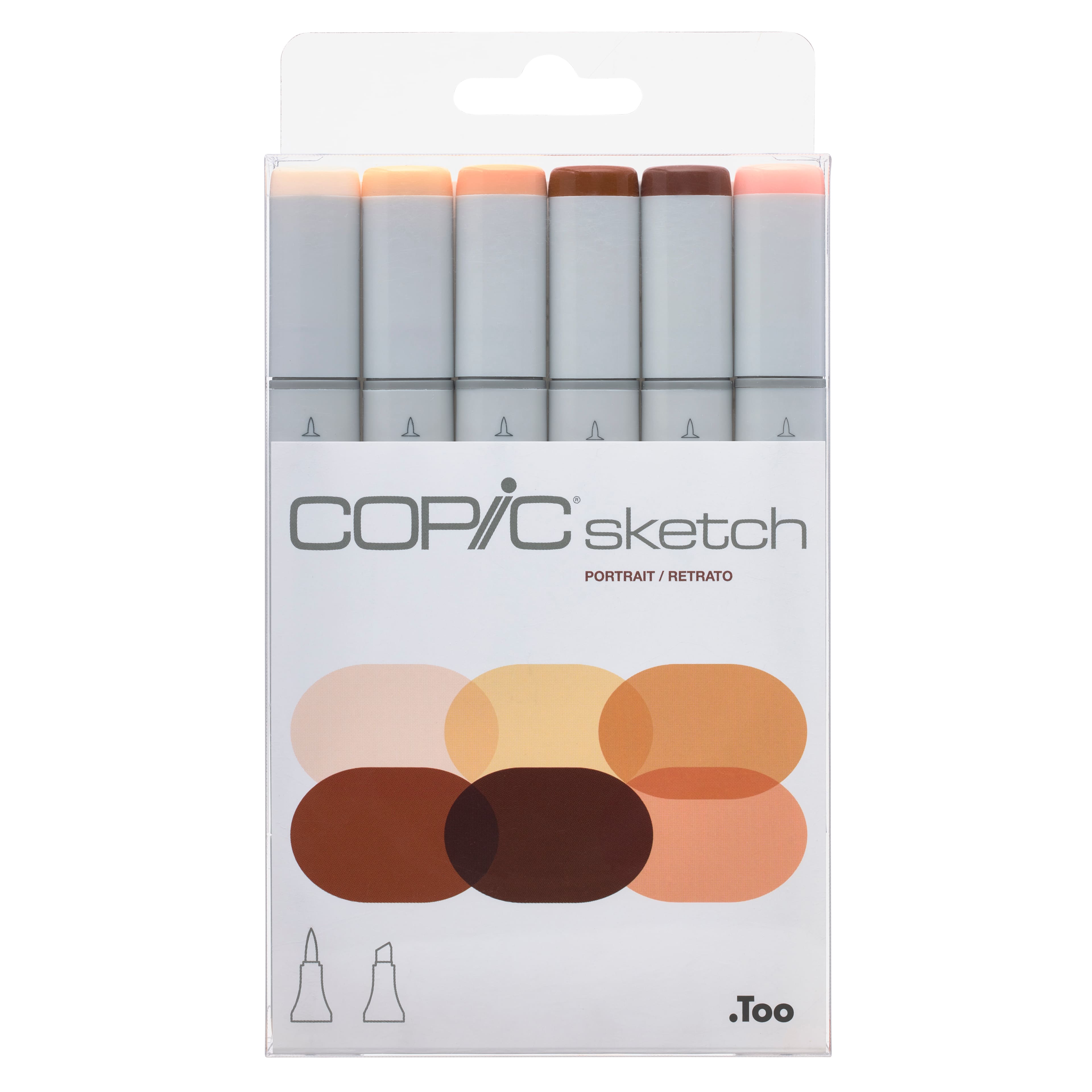 Copic® Skintones 1 Sketch Marker Set