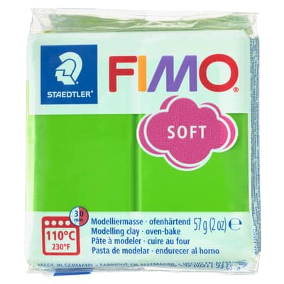 Fimo Soft Polymer Clay 57g Blocks (Mint 505)