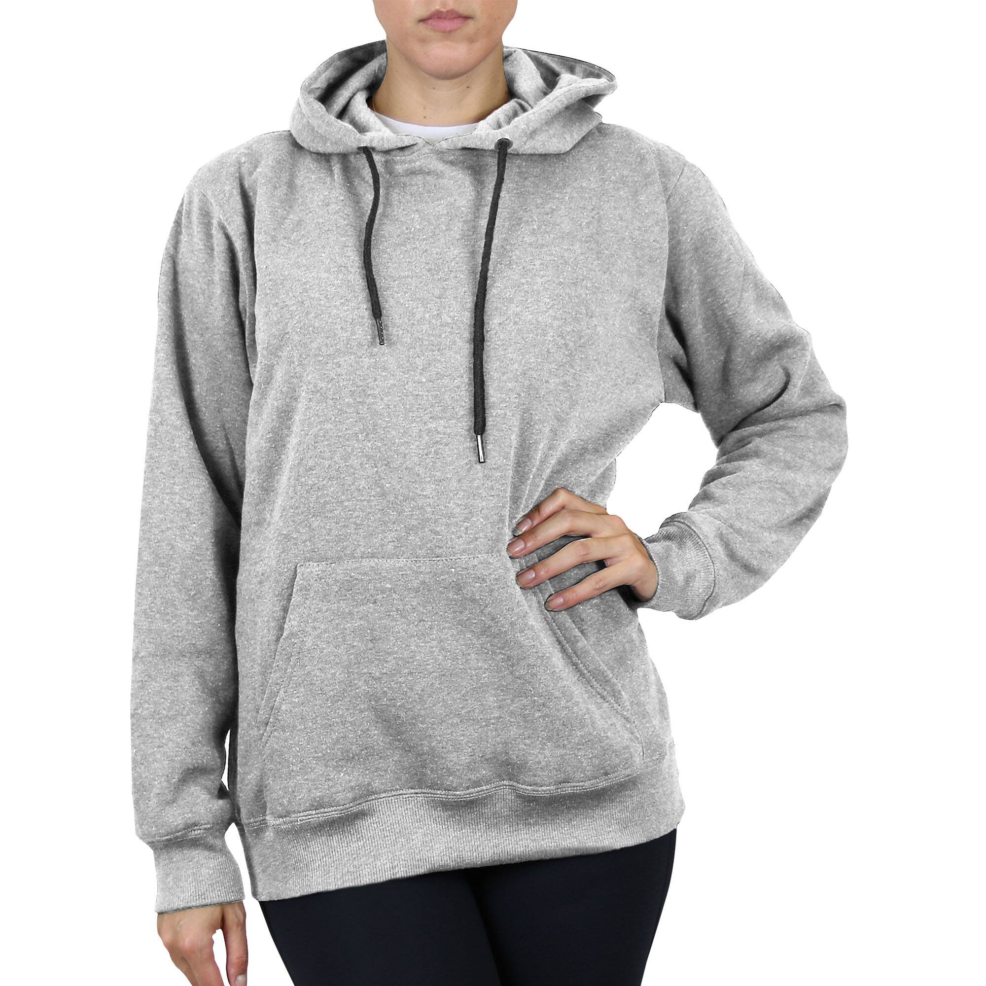 Galaxy by Harvic Heavyweight Fleece-Lined Women's Pullover Sweater Hoodie