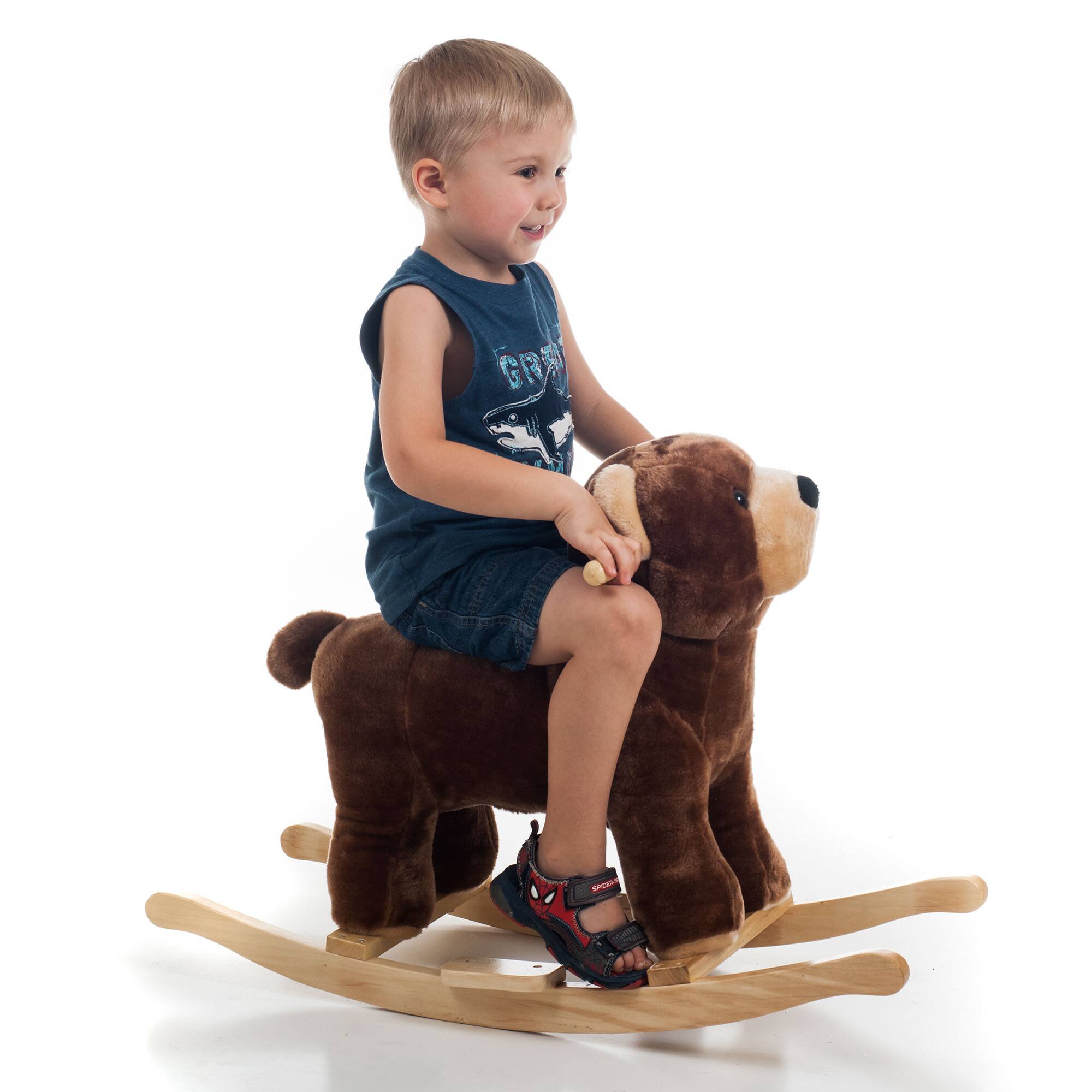 Toy Time Plush Rocking Barry Bear