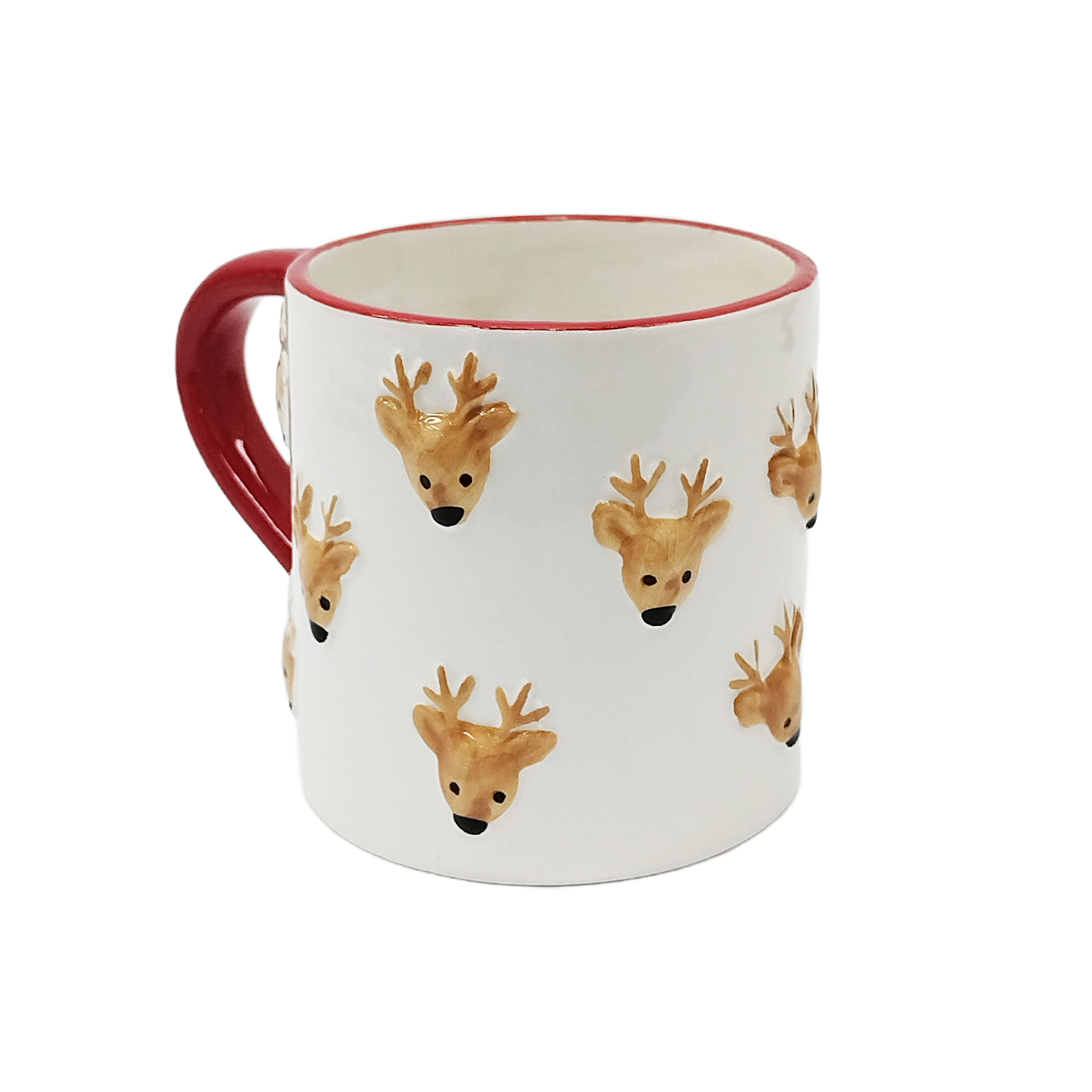 15oz. Reindeer Ceramic Mug by Ashland&#xAE;