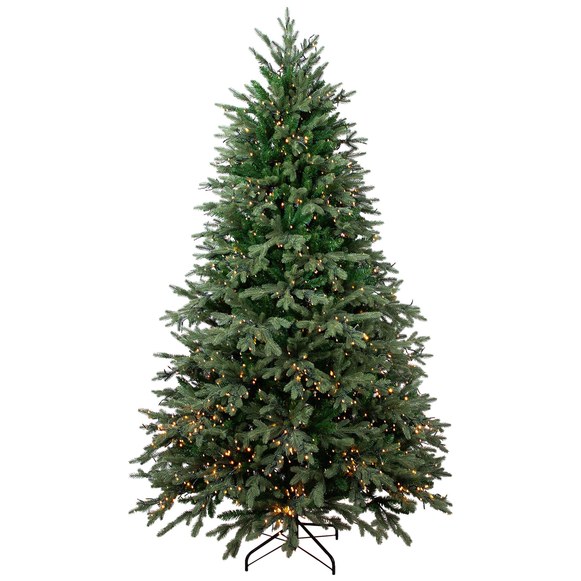 7.5ft. Pre-Lit Real Touch™ Grande Balsam Fir Artificial Christmas Tree, Dual Color LED Lights
