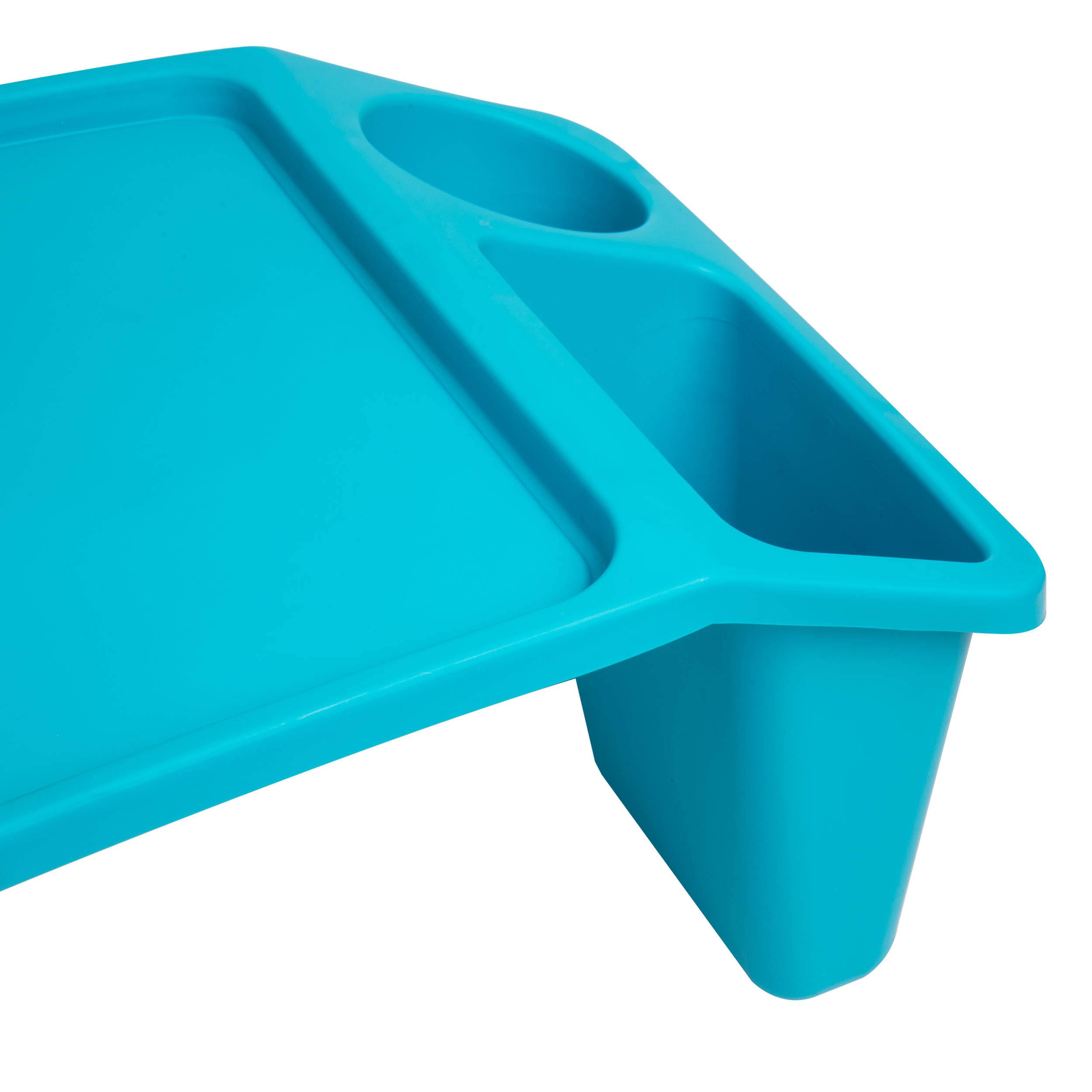 Mind Reader Kids’ Freestanding Portable Lap Desk With Side Pockets