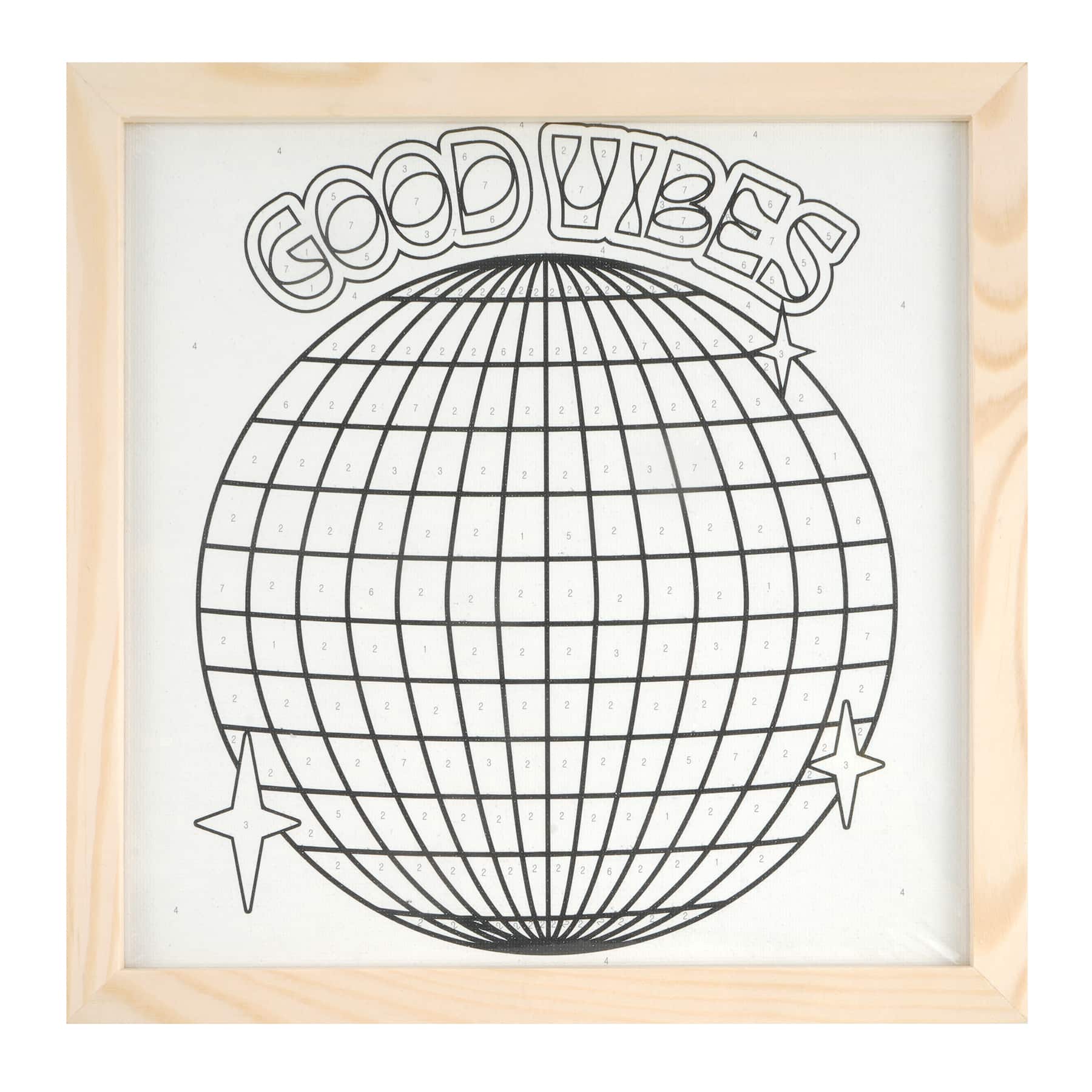 Tween Disco Ball Paint-by-Number Kit by Creatology™