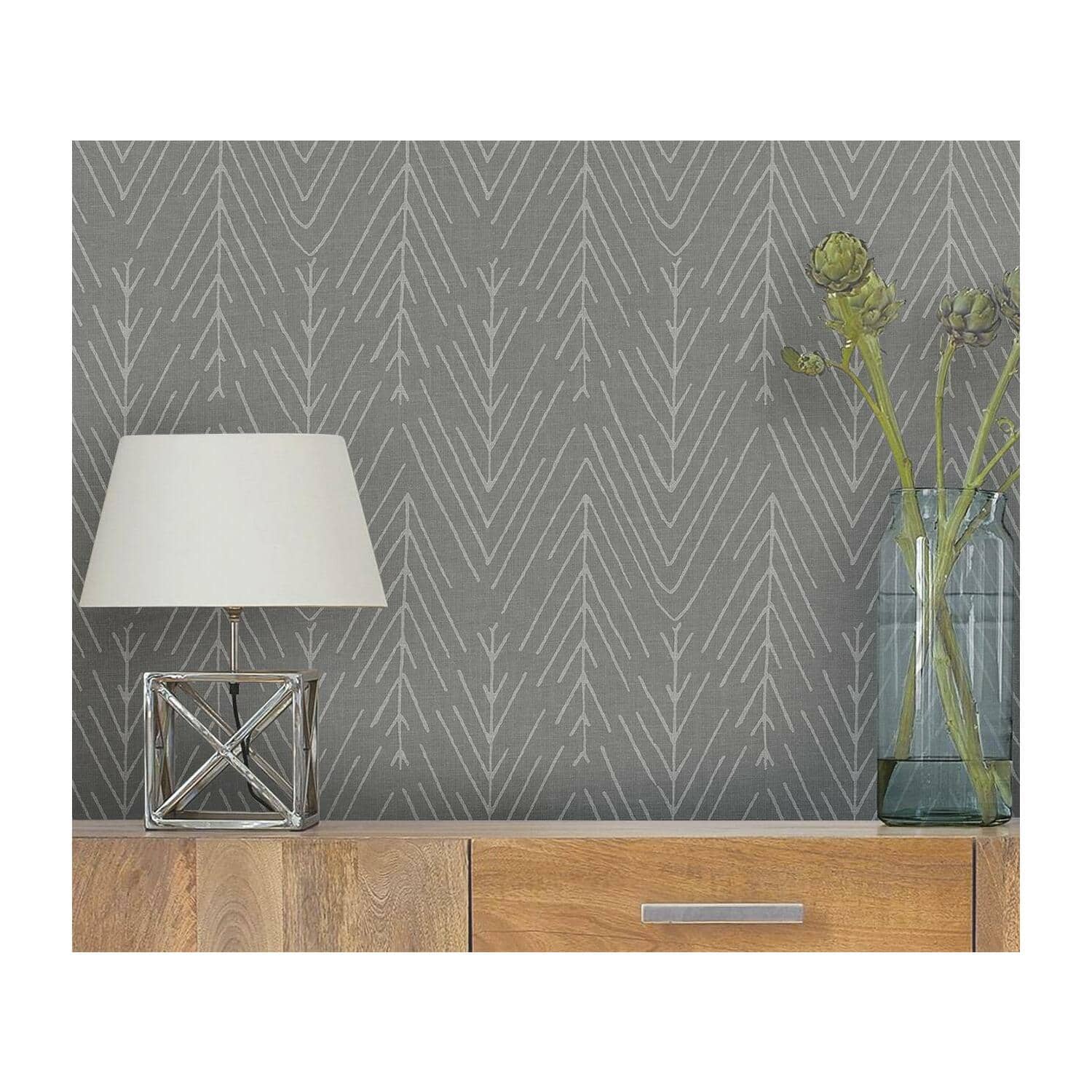 RoomMates Twig Hygge Herringbone Peel & Stick Wallpaper Michaels