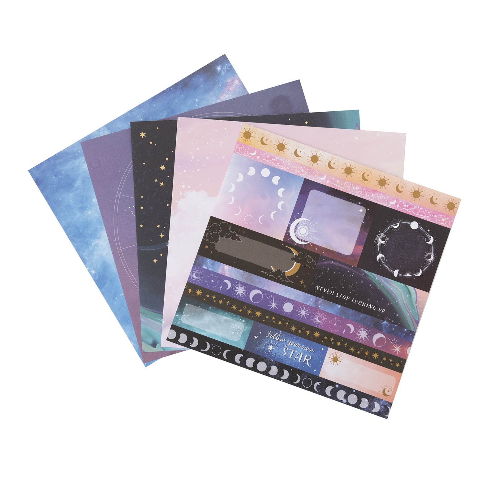 Celestial Skies Paper Pad by Recollections™, 12" x 12" Scrapbook