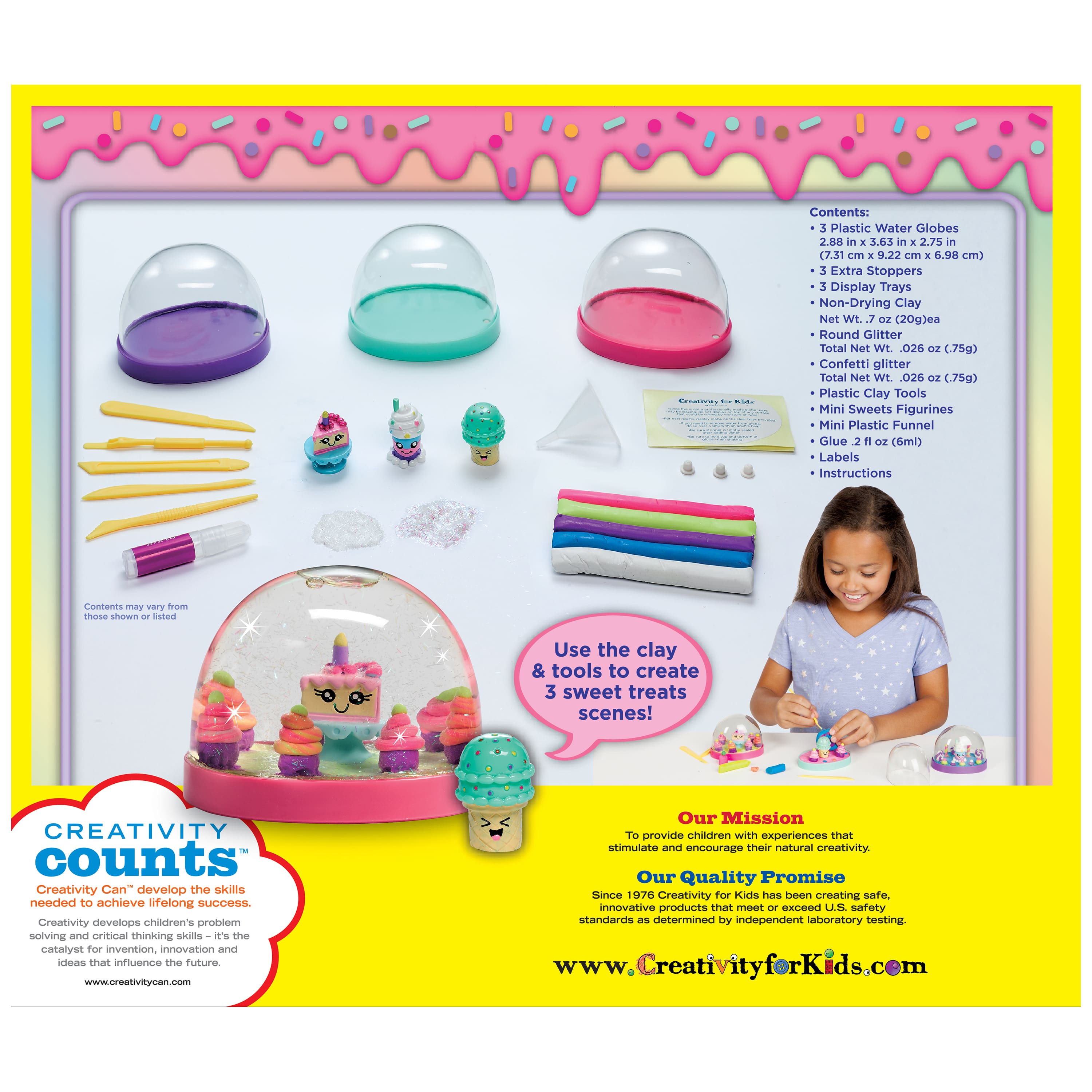 Creativity for Kids&#xAE; Make Your Own Water Globes Sweet Treats