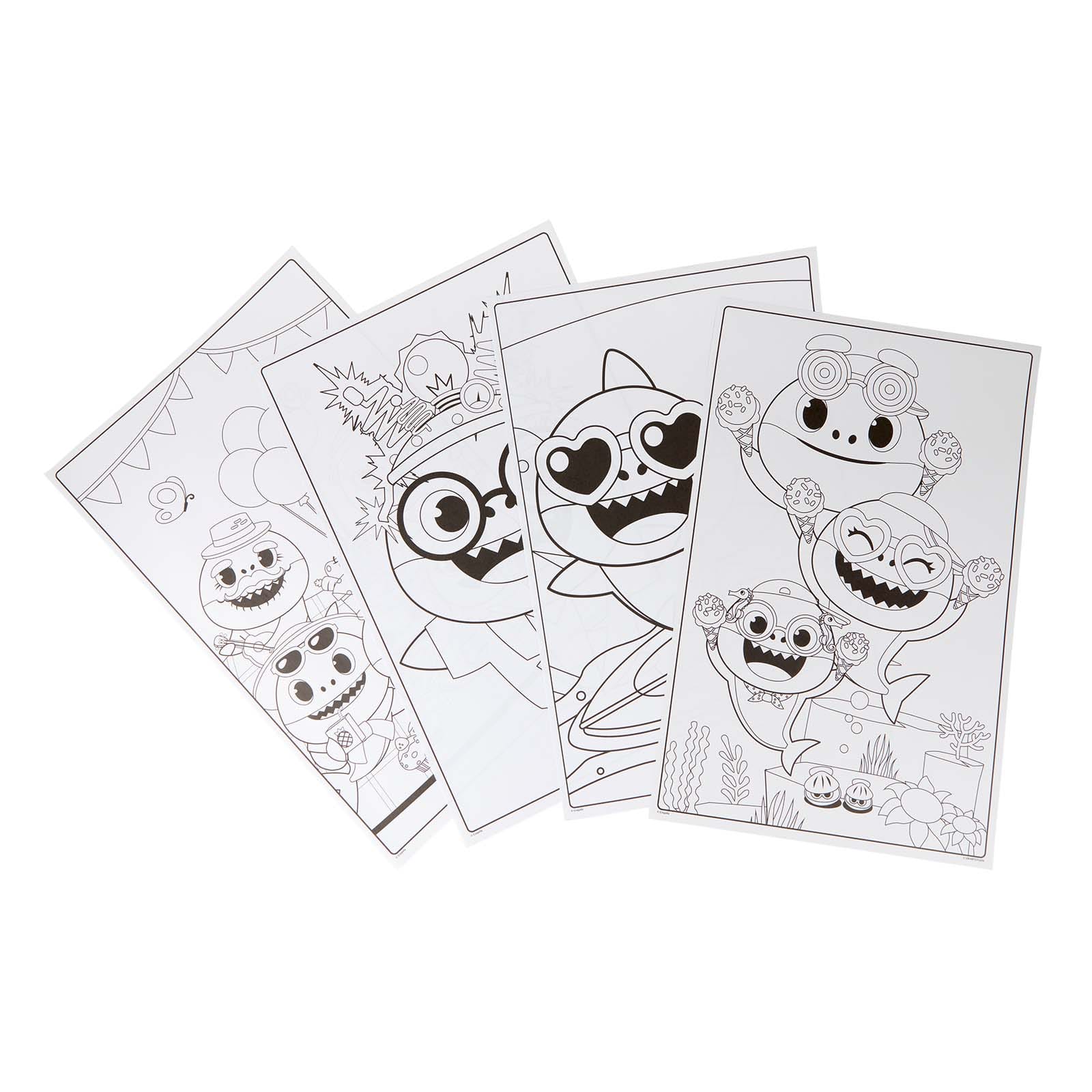 12 Packs 18 Ct Crayola Baby Shark Giant Coloring Pages 13 X Michaels 12 Packs 18 Ct Crayola Baby Shark Giant Coloring Pages 13 X Michaels