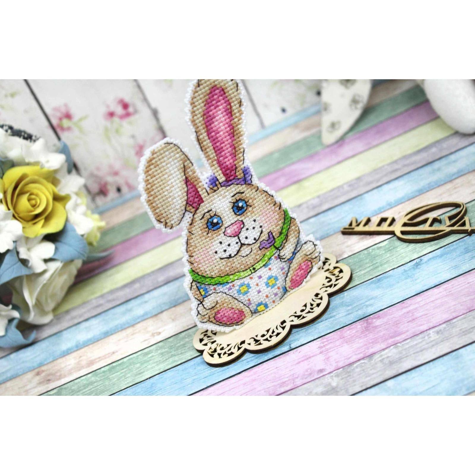 MP Studia Easter Rabbit Plastic Canvas Counted Cross Stitch Kit