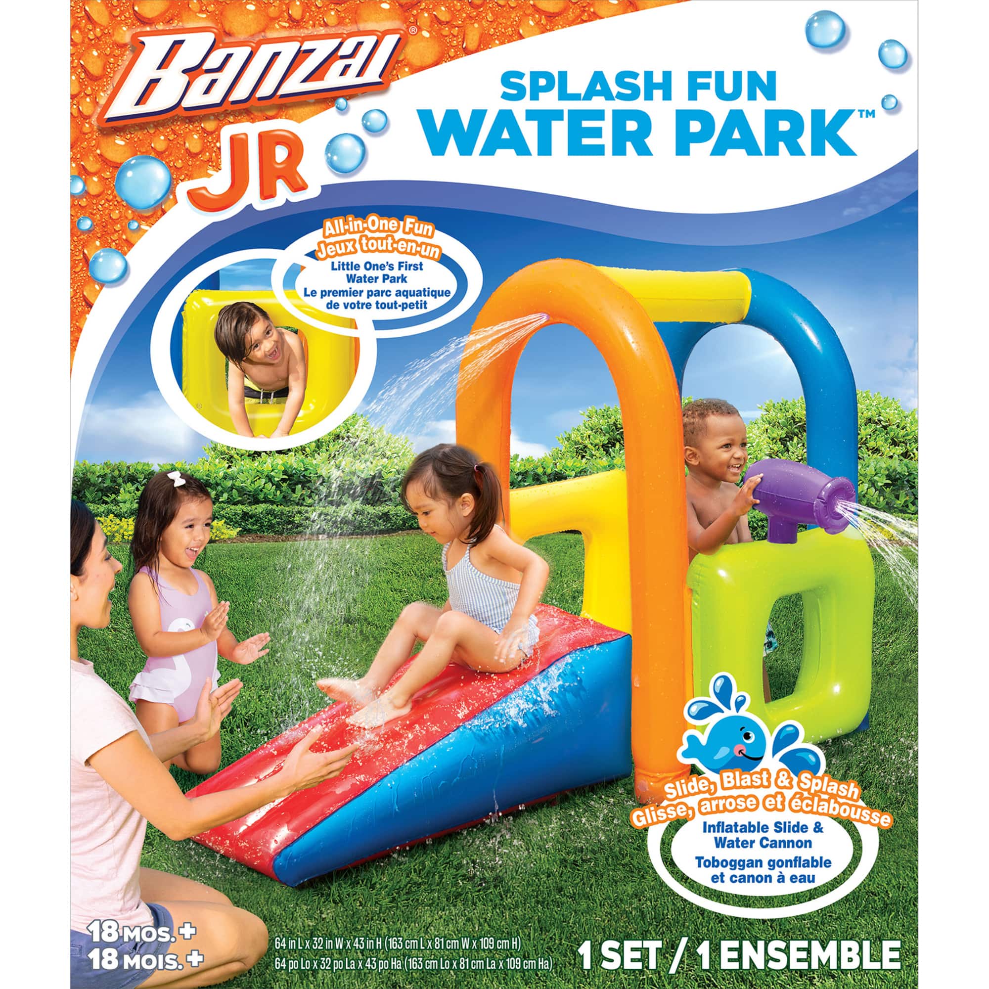 Banzai® Jr. Splash Fun Toddlers Activity Water Park™