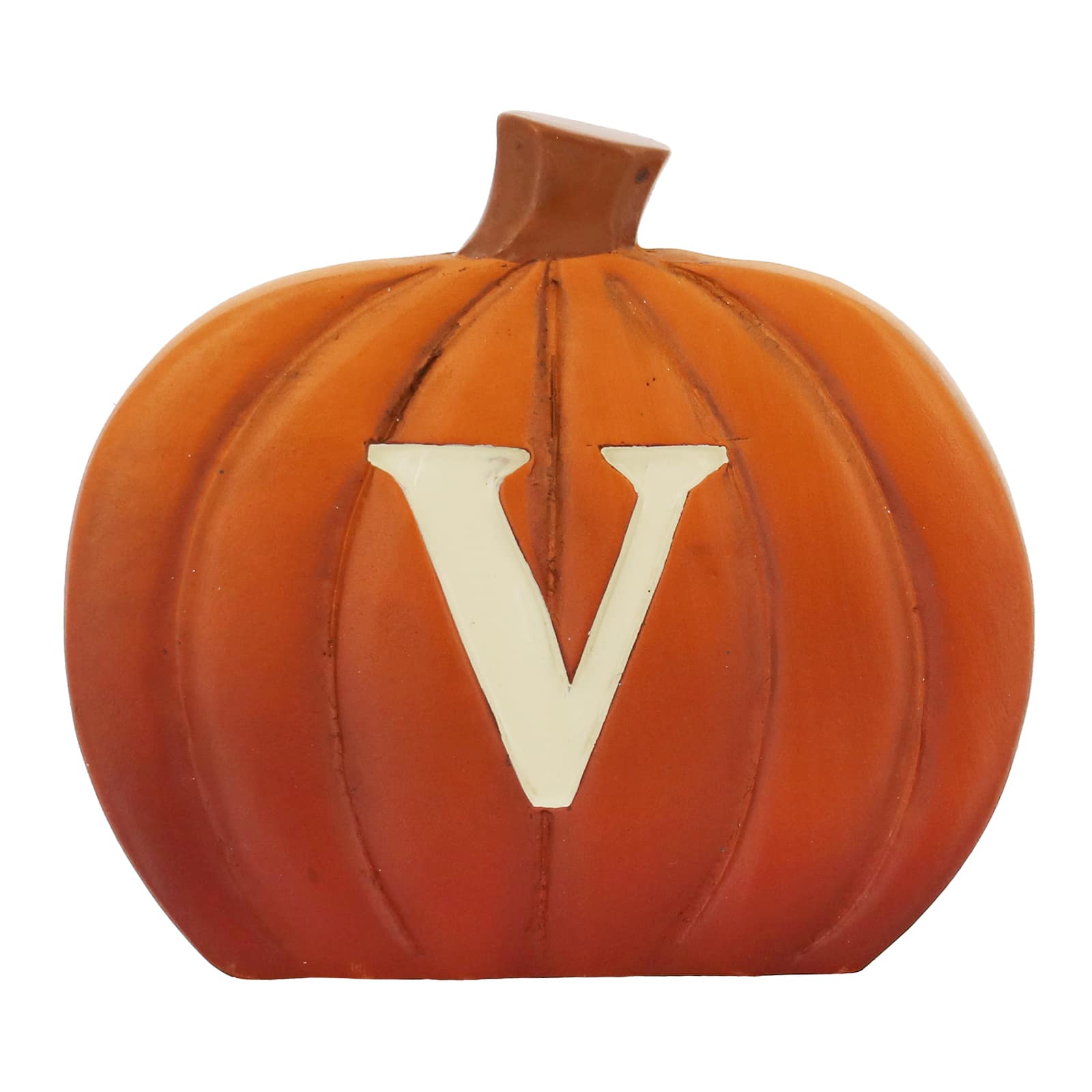 Monogram Pumpkin Tabletop D&#xE9;cor by Ashland&#xAE;
