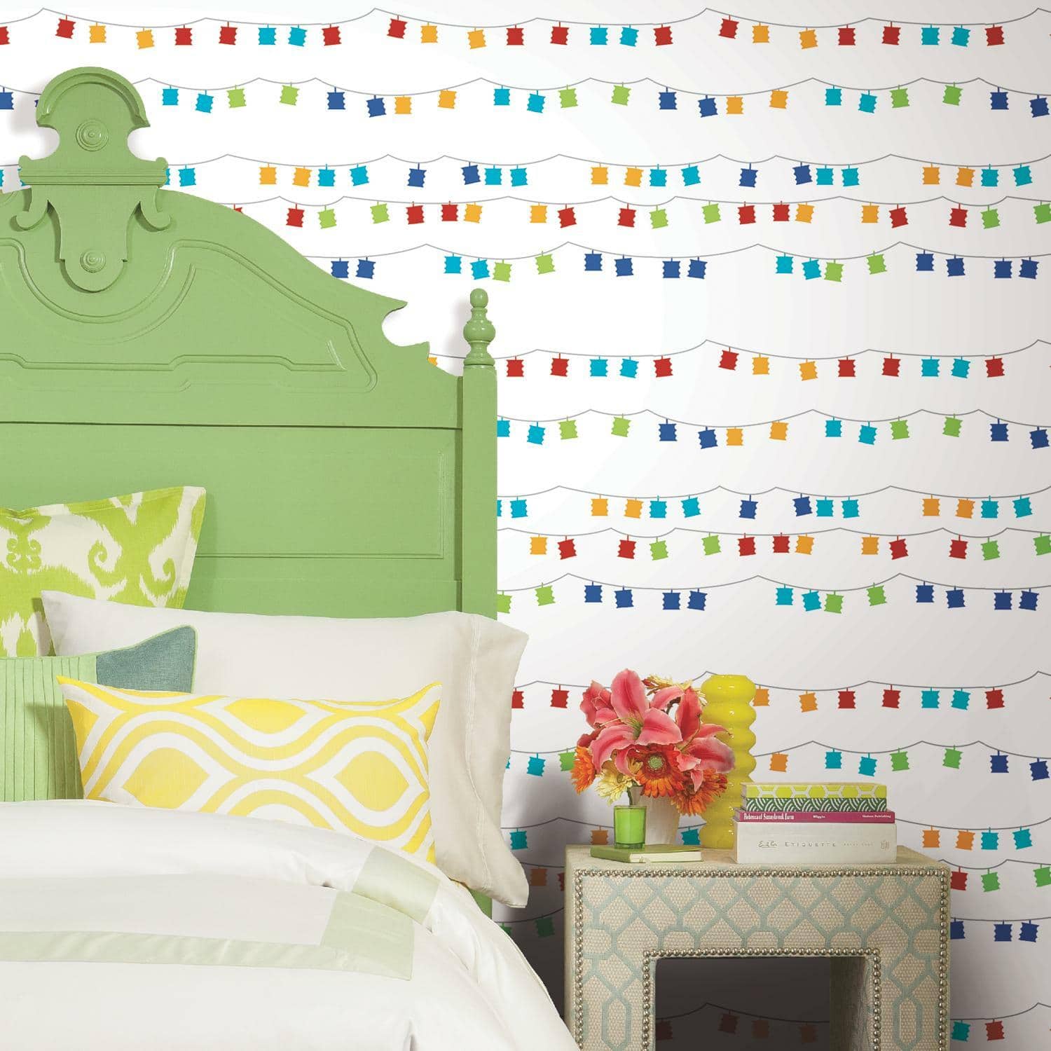 RoomMates Lanterns Peel & Stick Wallpaper