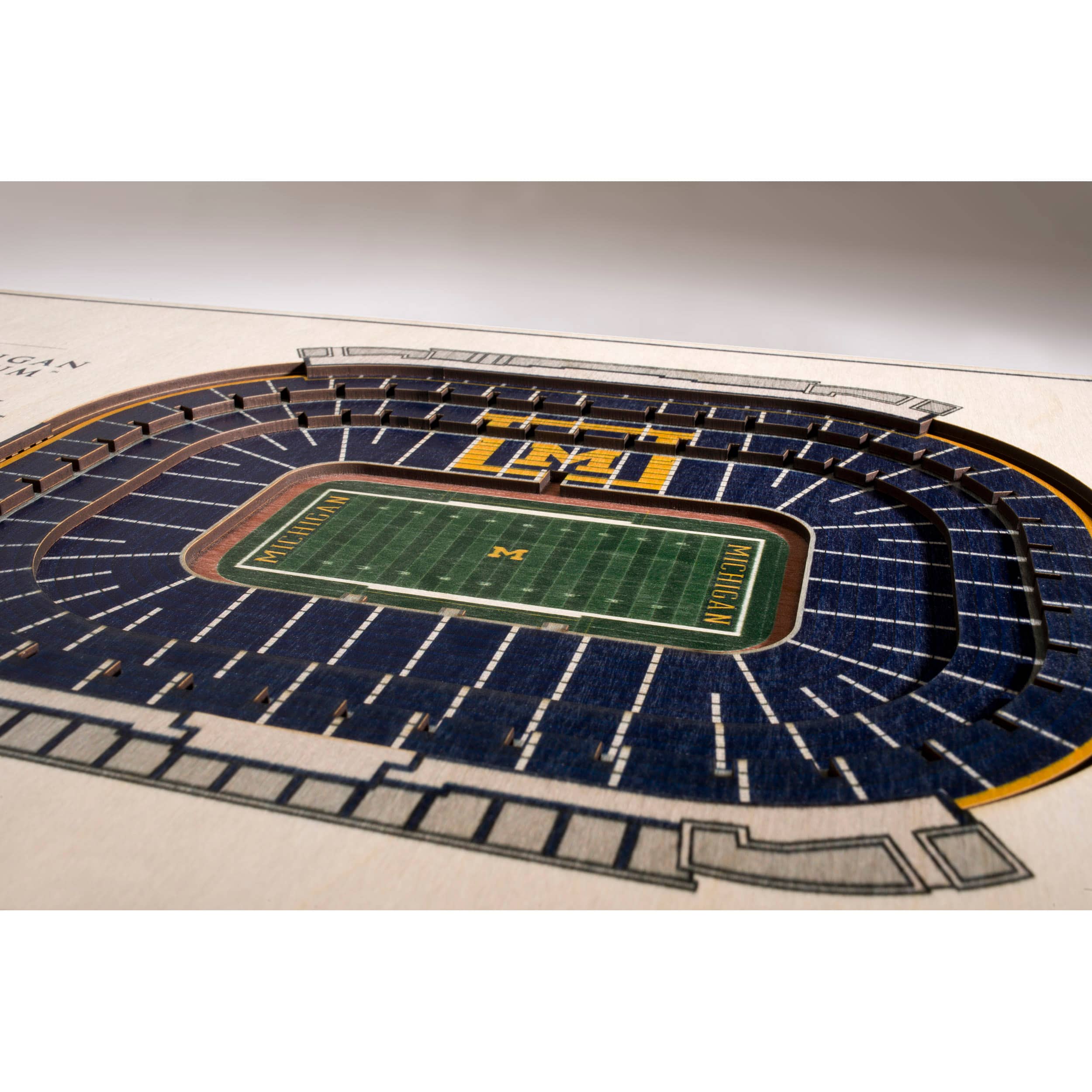 NCAA 5-Layer StadiumView Wall Art