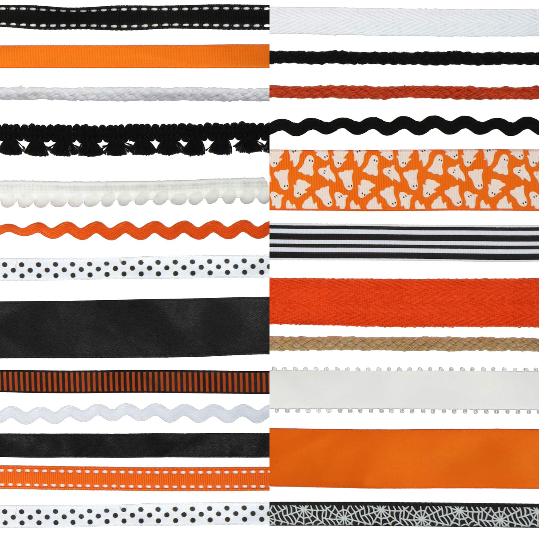 Orange, Black & White Trim Bundle by Celebrate It™