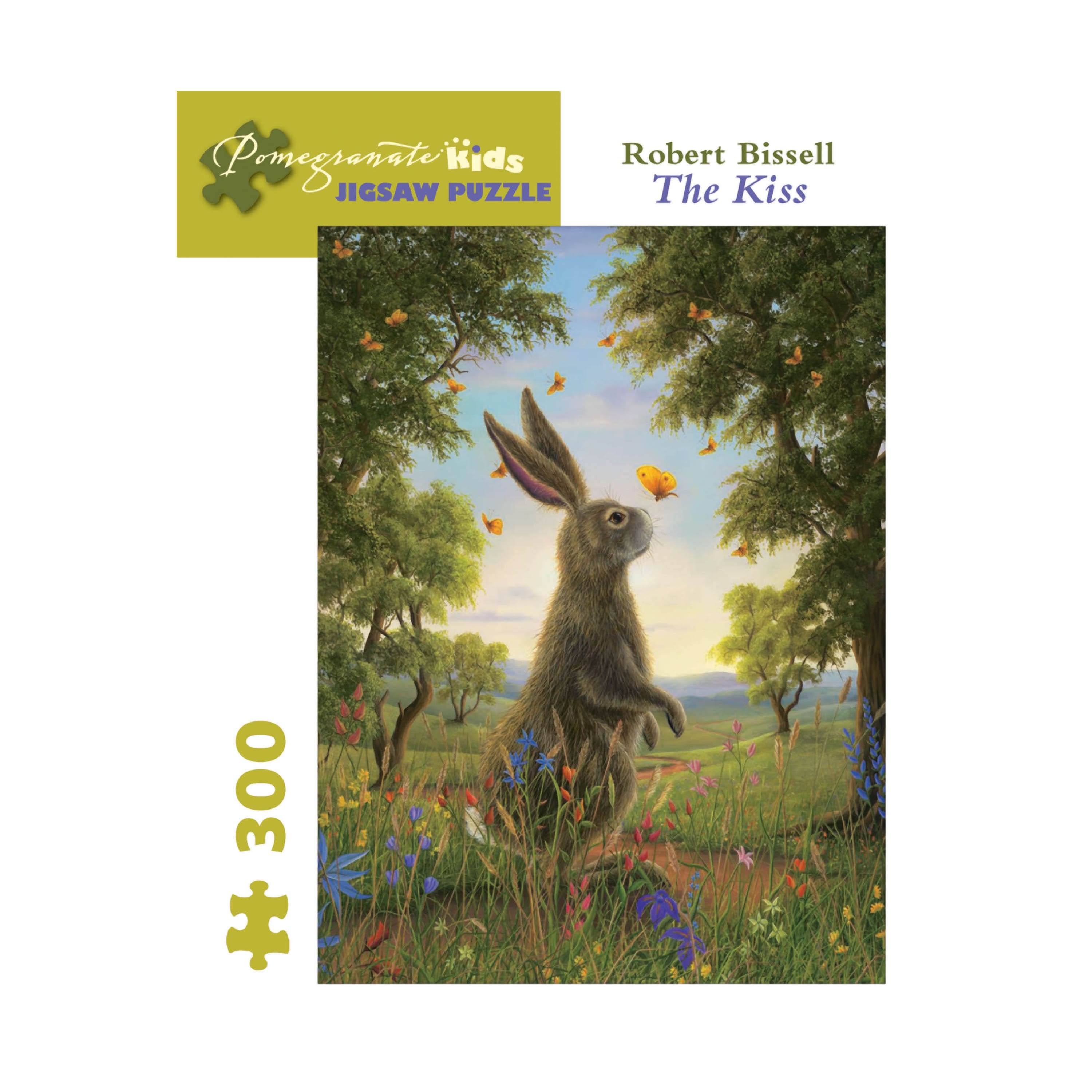 Pomegranate Kids Robert Bissell The Kiss 300 Piece Jigsaw Puzzle