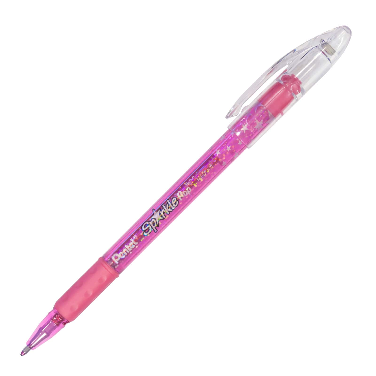 Alvin K91DP Sparkle Pop Metallic Gel Pen, Pink