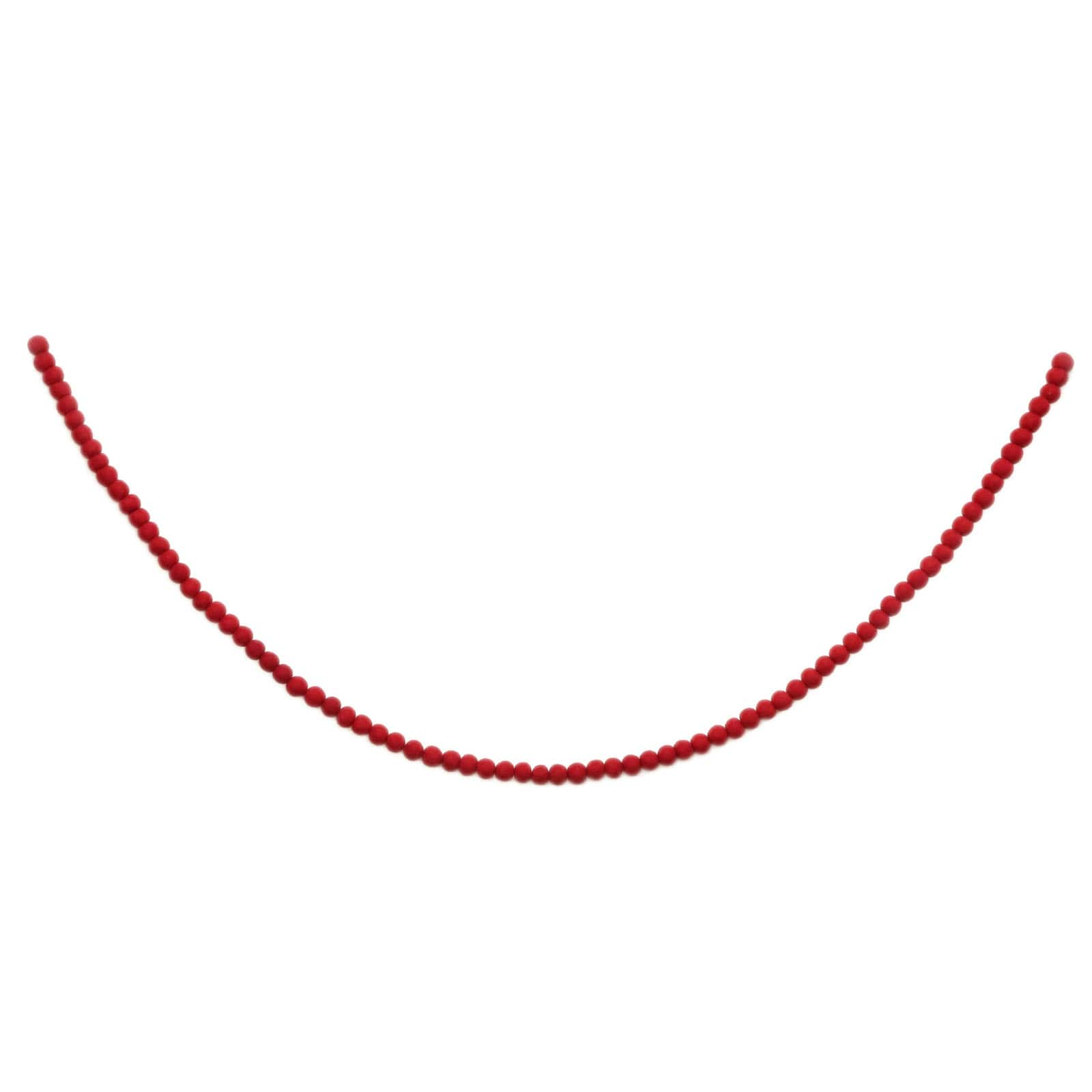 6ft. Red Felt Pom Pom Garland by Ashland&#xAE;