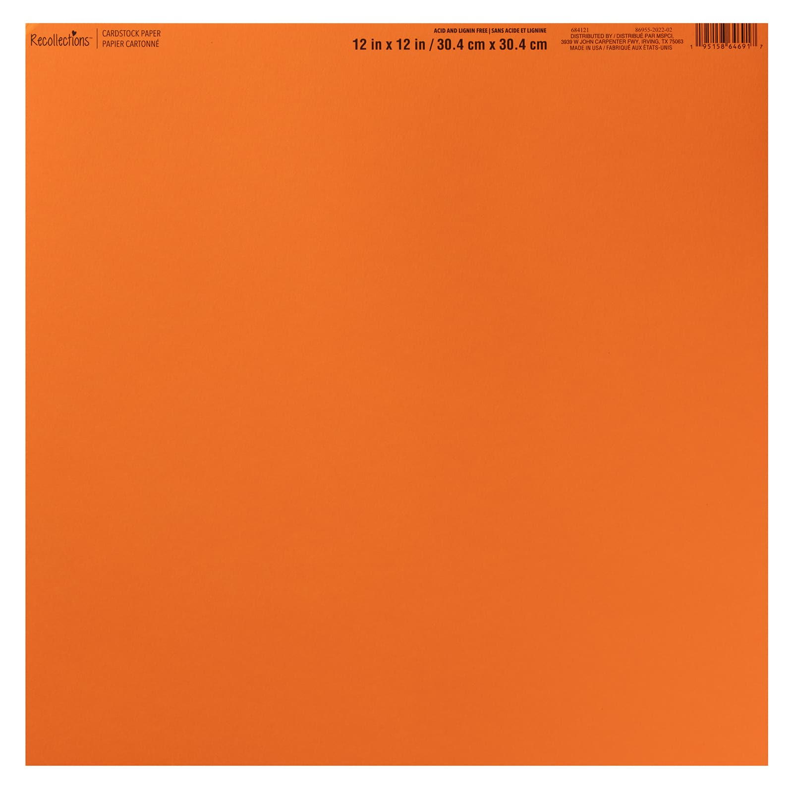 60 Pack: Smooth Solid Cardstock Paper by Recollections™, 12" x 12"