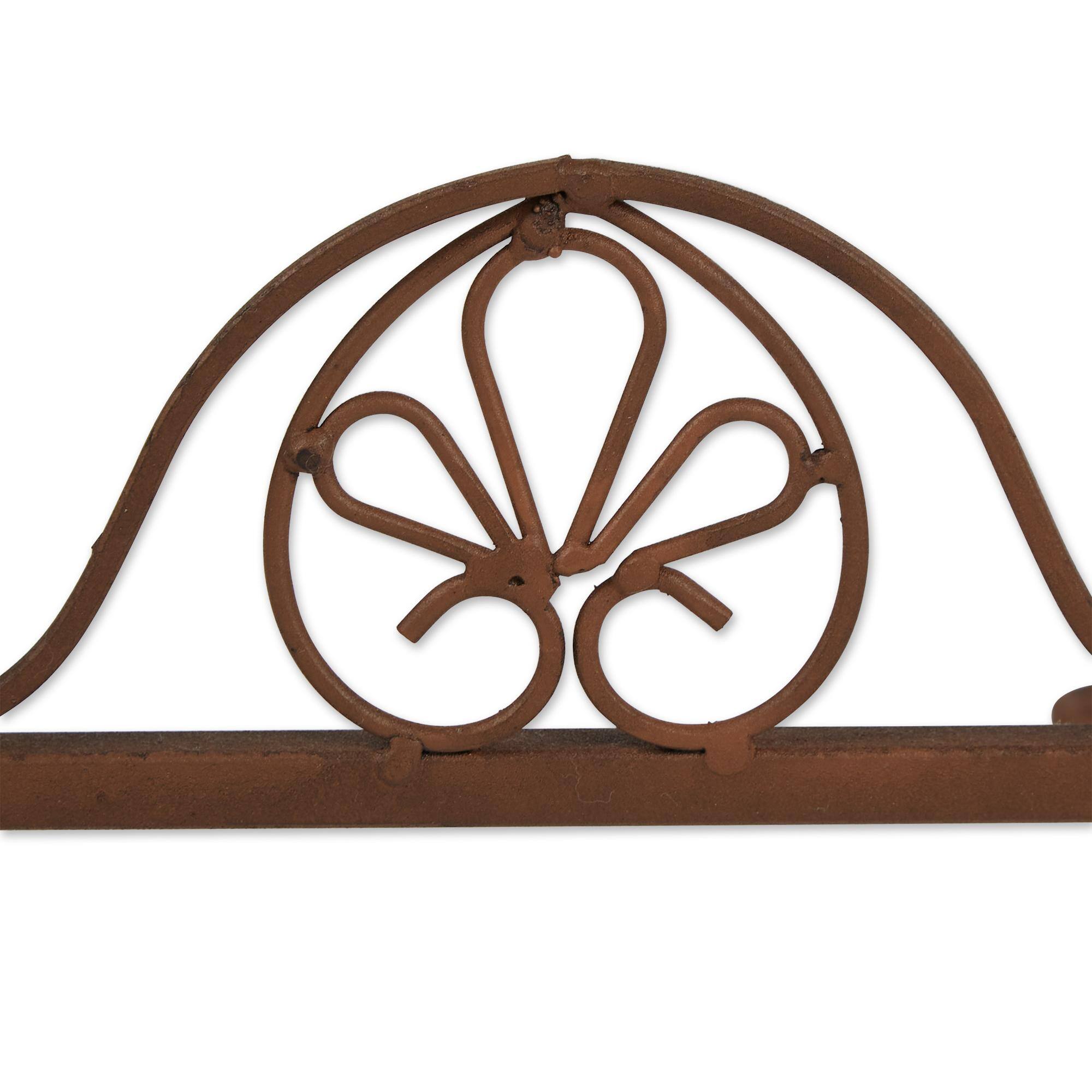 23&#x22; Rustic Triple Planter Stand