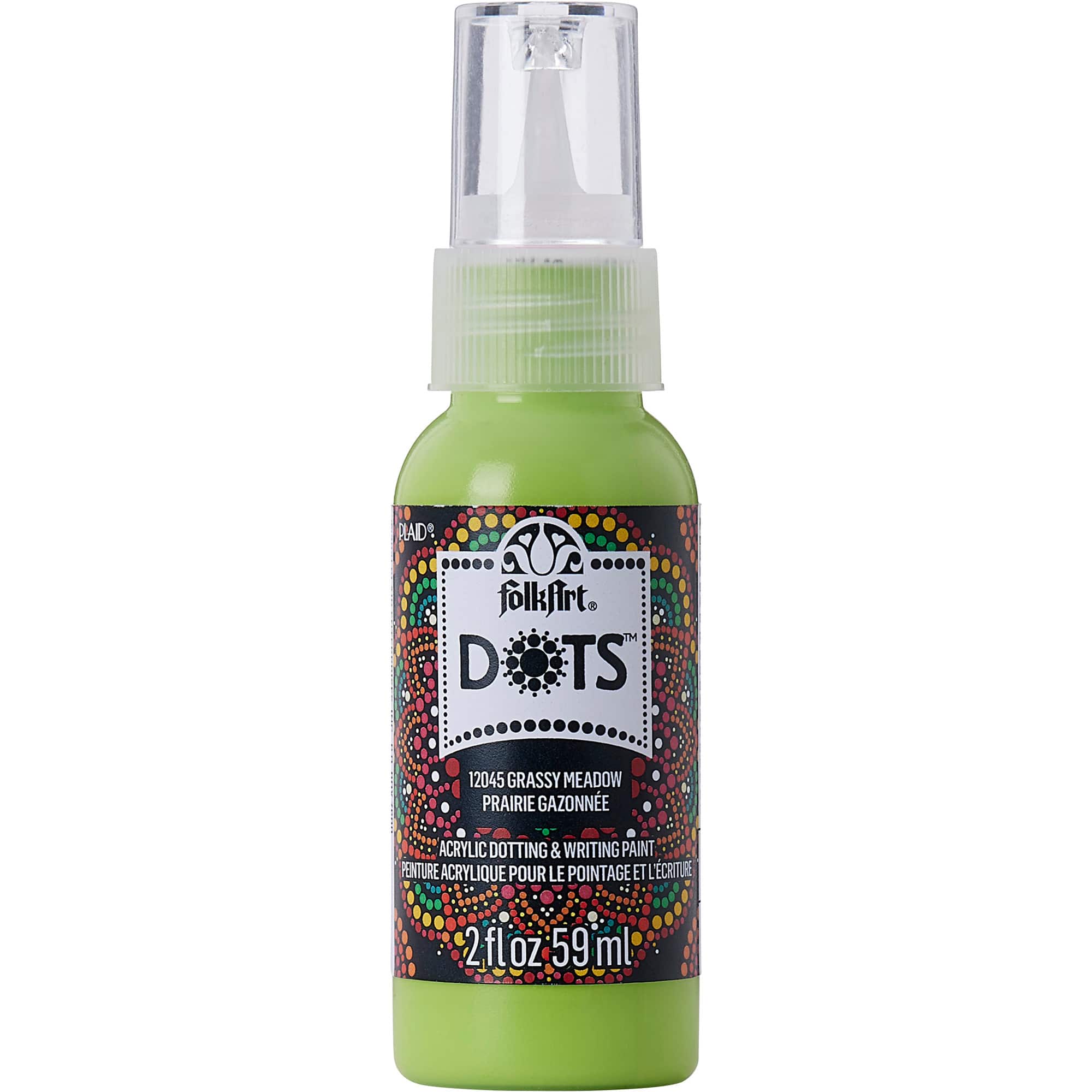12 Pack: FolkArt® Dots™ Acrylic Dotting & Writing Paint