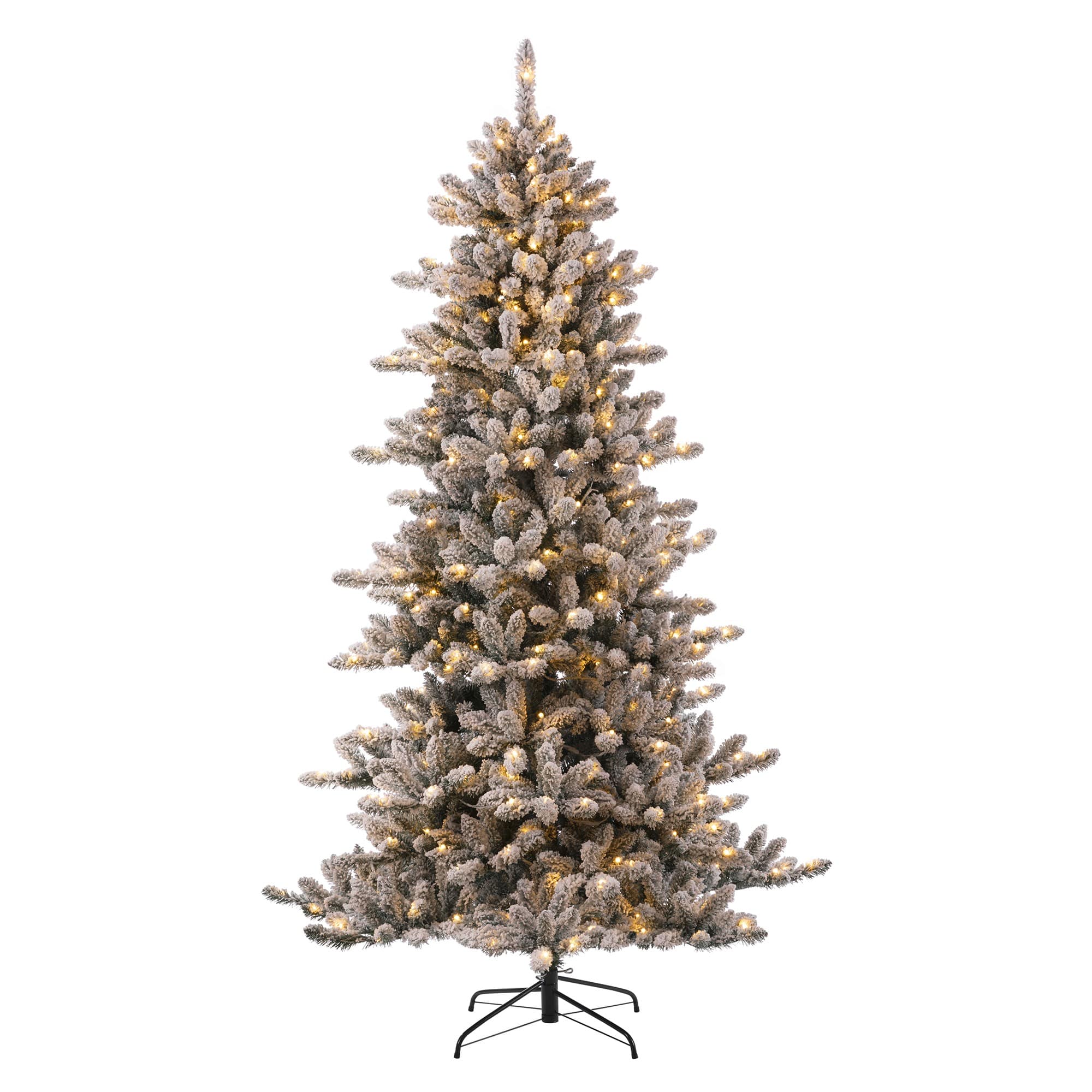 7.5ft. Pre-Lit Fir Artificial Christmas Tree, Warm White LED Lights