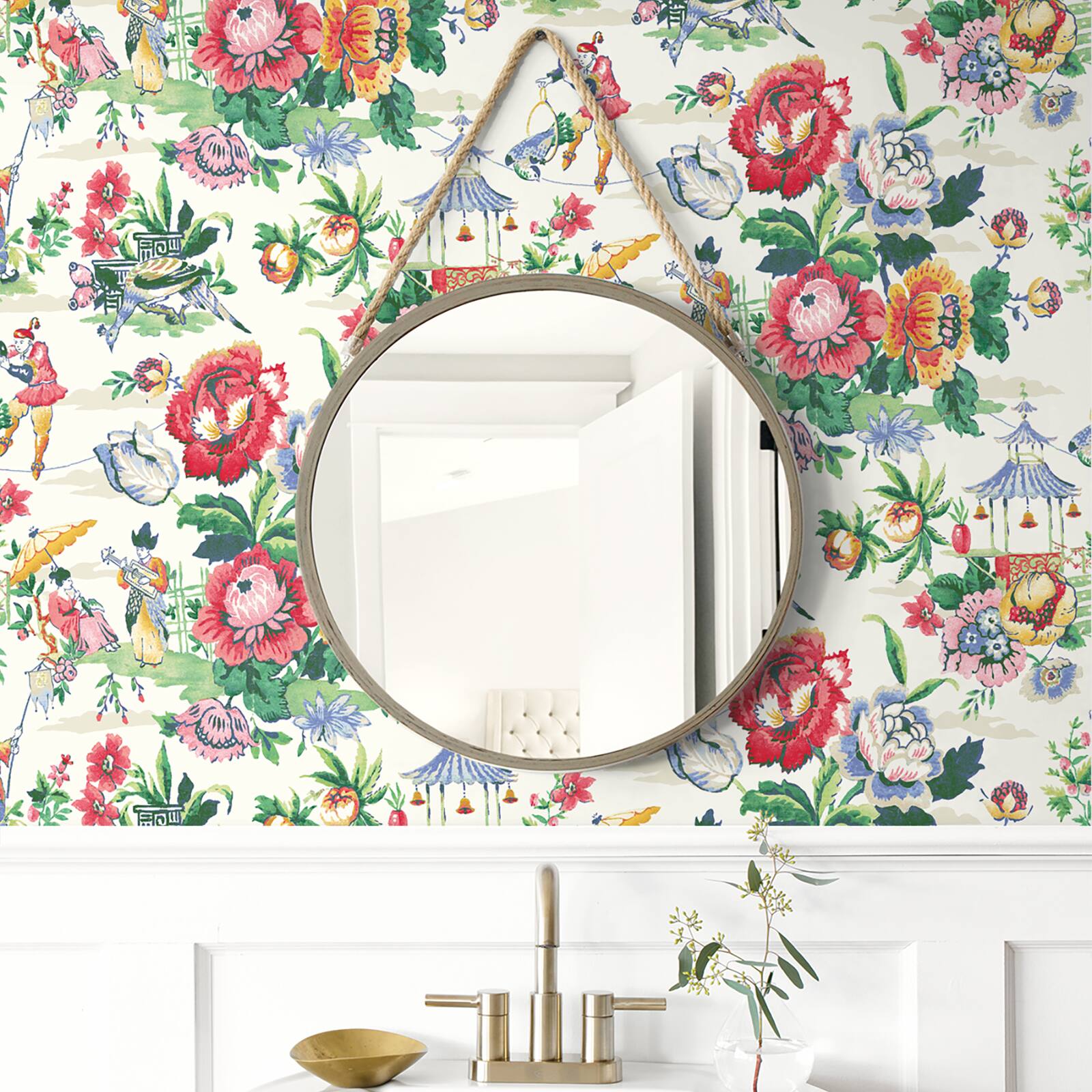 Surface Style Travel Diary Peel & Stick Wallpaper