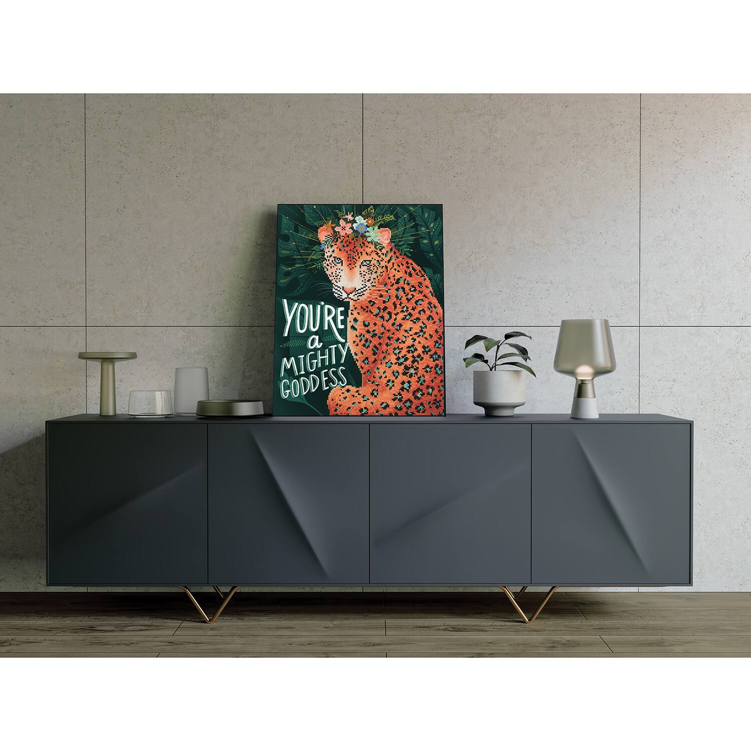 Camelot&#xAE; Dots Mighty Goddess Diamond Painting Kit